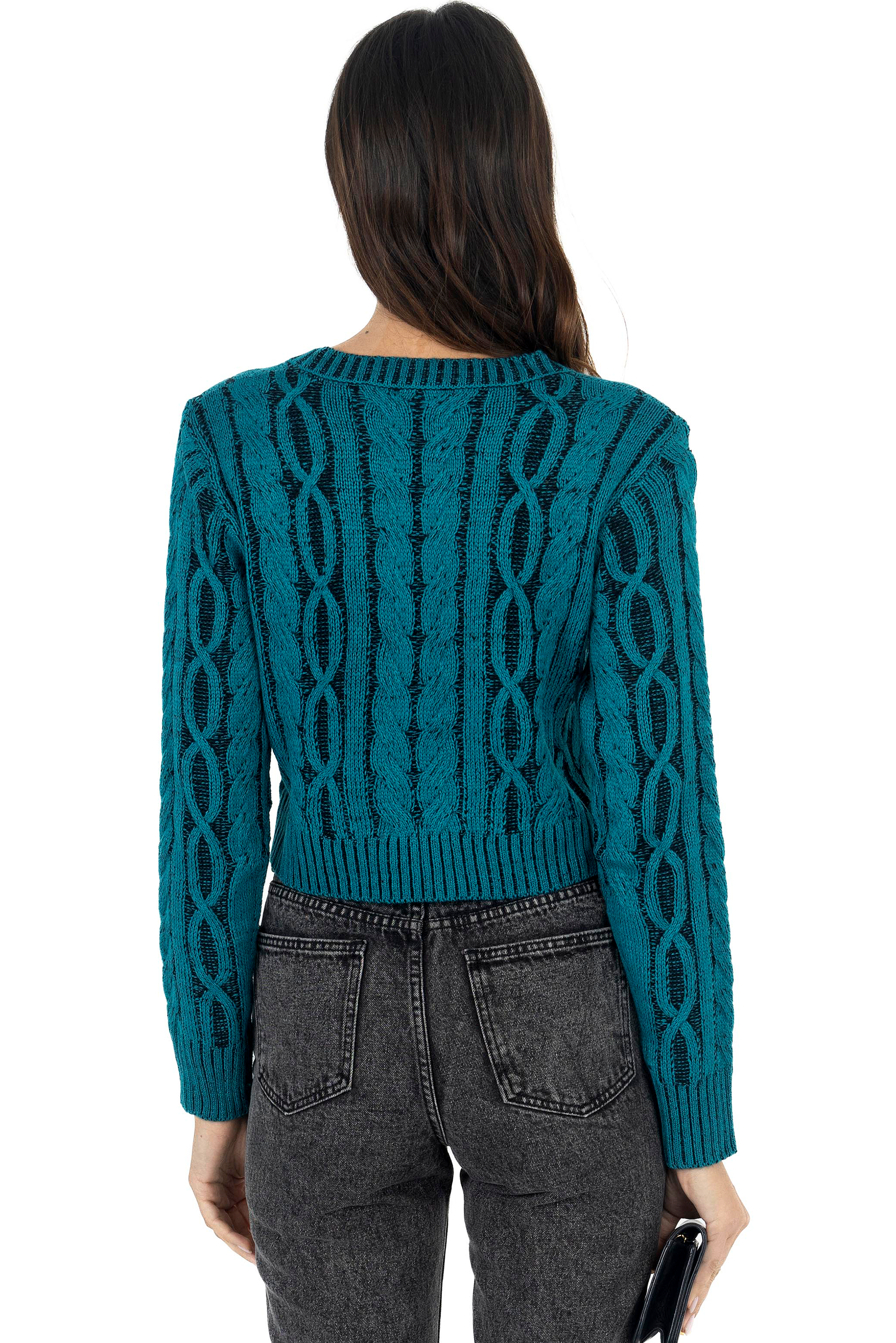 TEAL COZY SWEATER