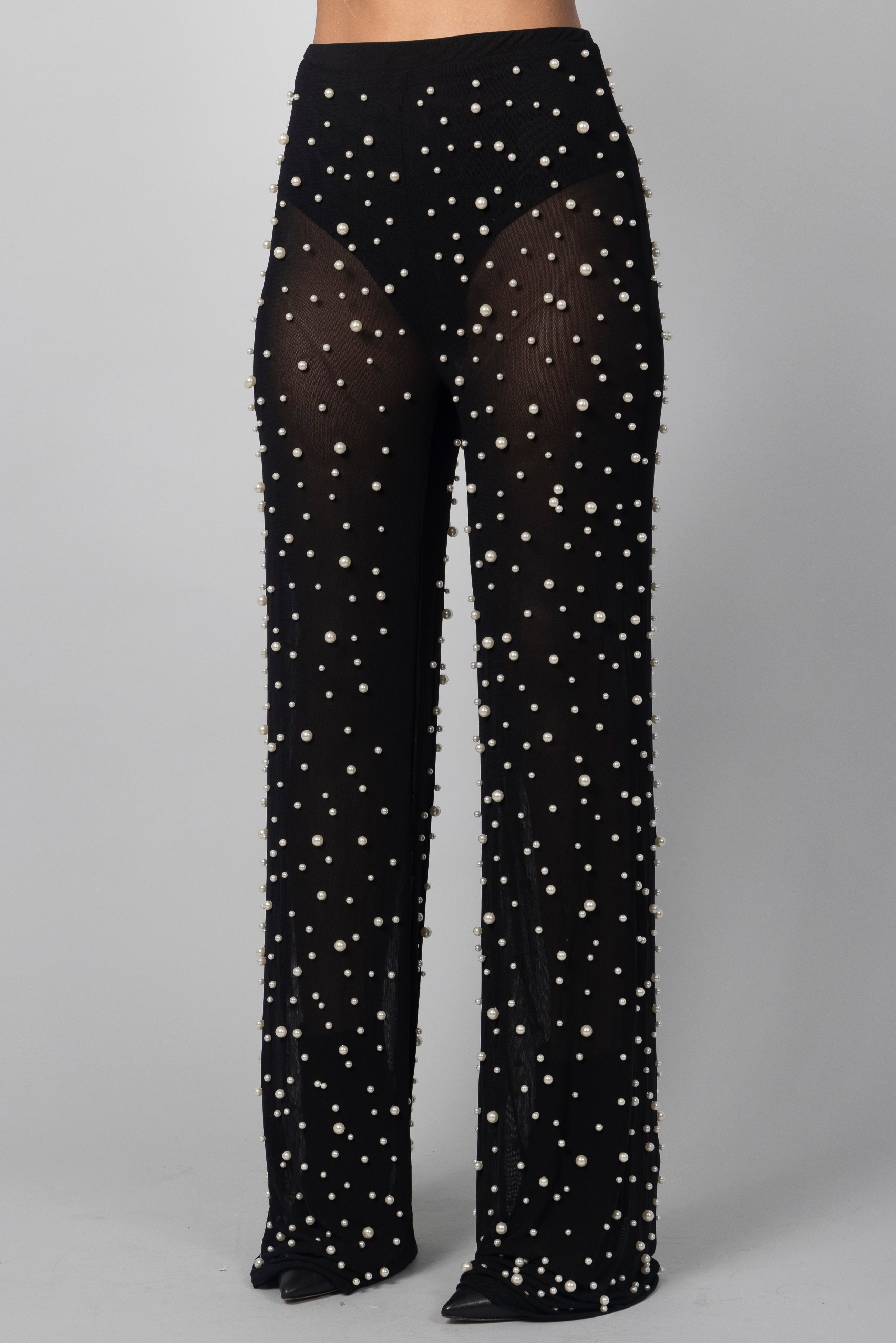 PEARL EMBELLISHED PANT SET