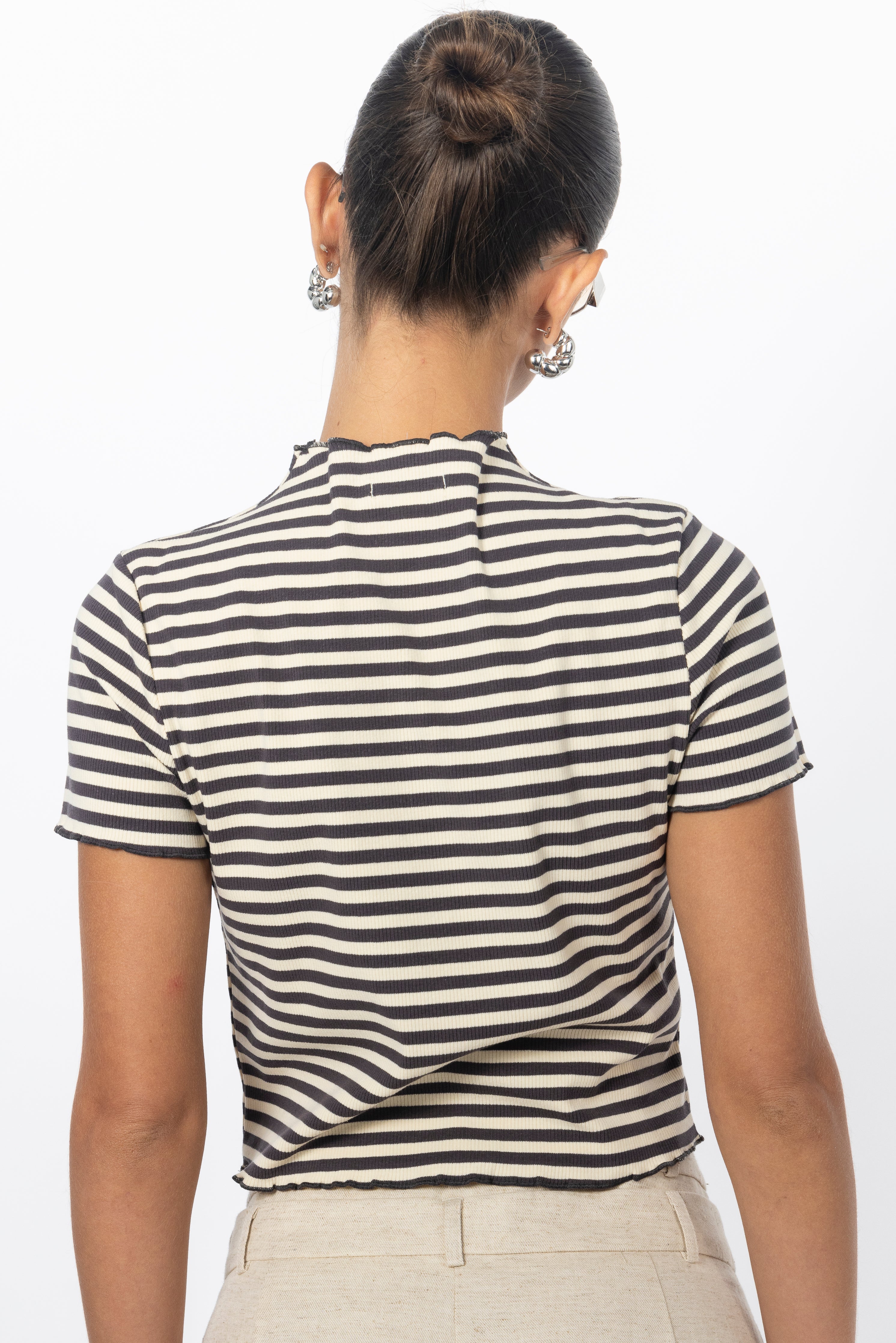 AUGGIE STRIPES TOP