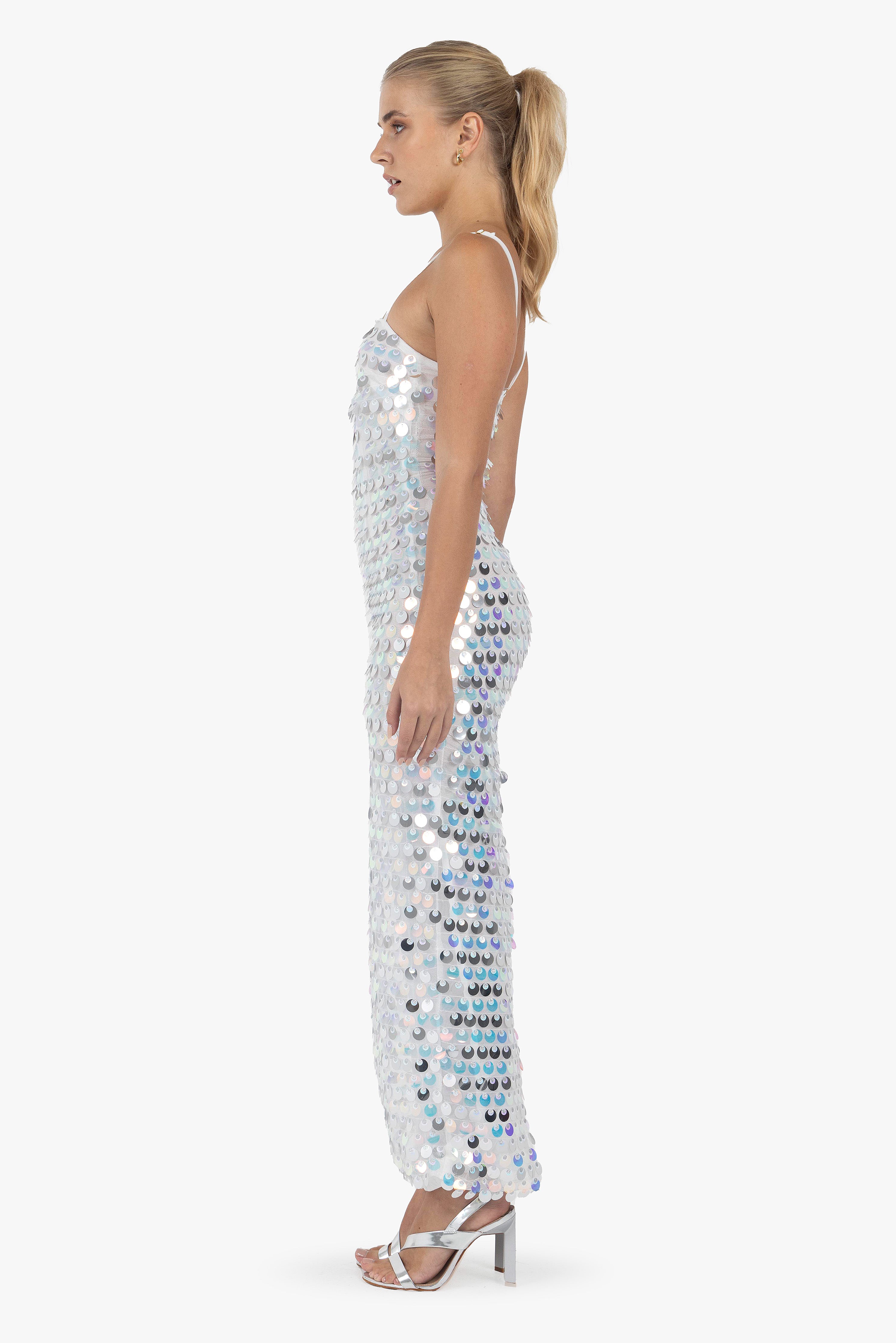 MERMAID-SEQUINS DRESS - S T Y L E B Y G G 