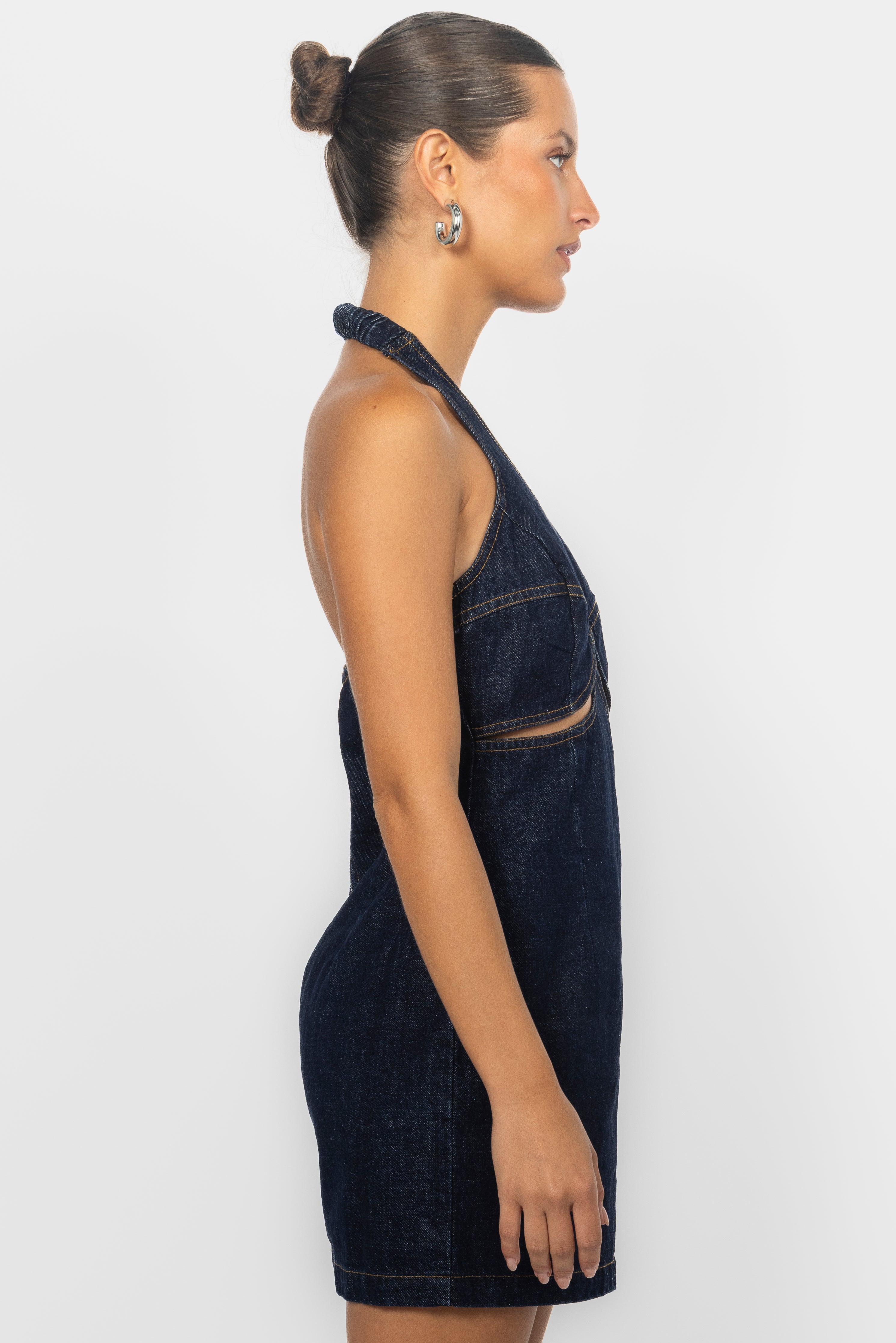 AMARA DENIM DRESS