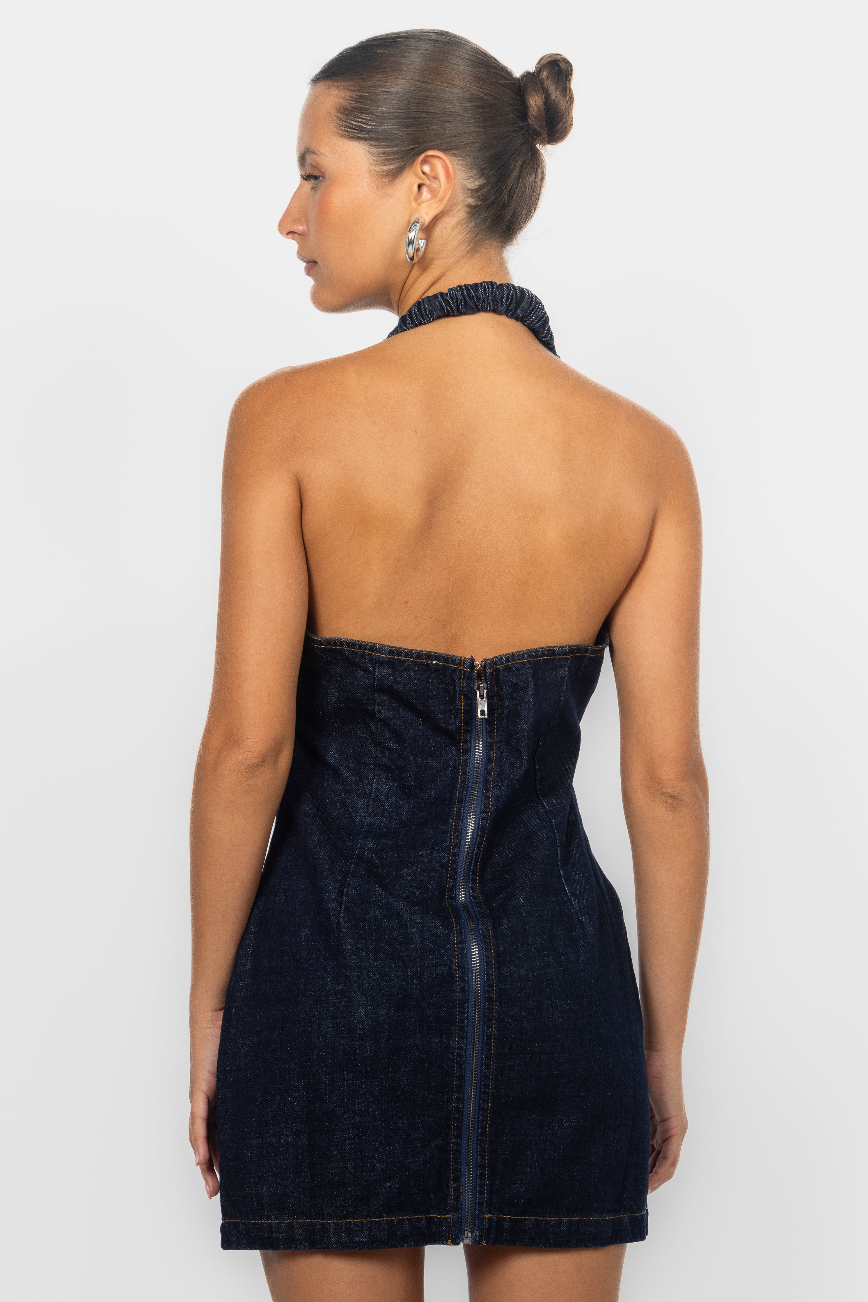 AMARA DENIM DRESS