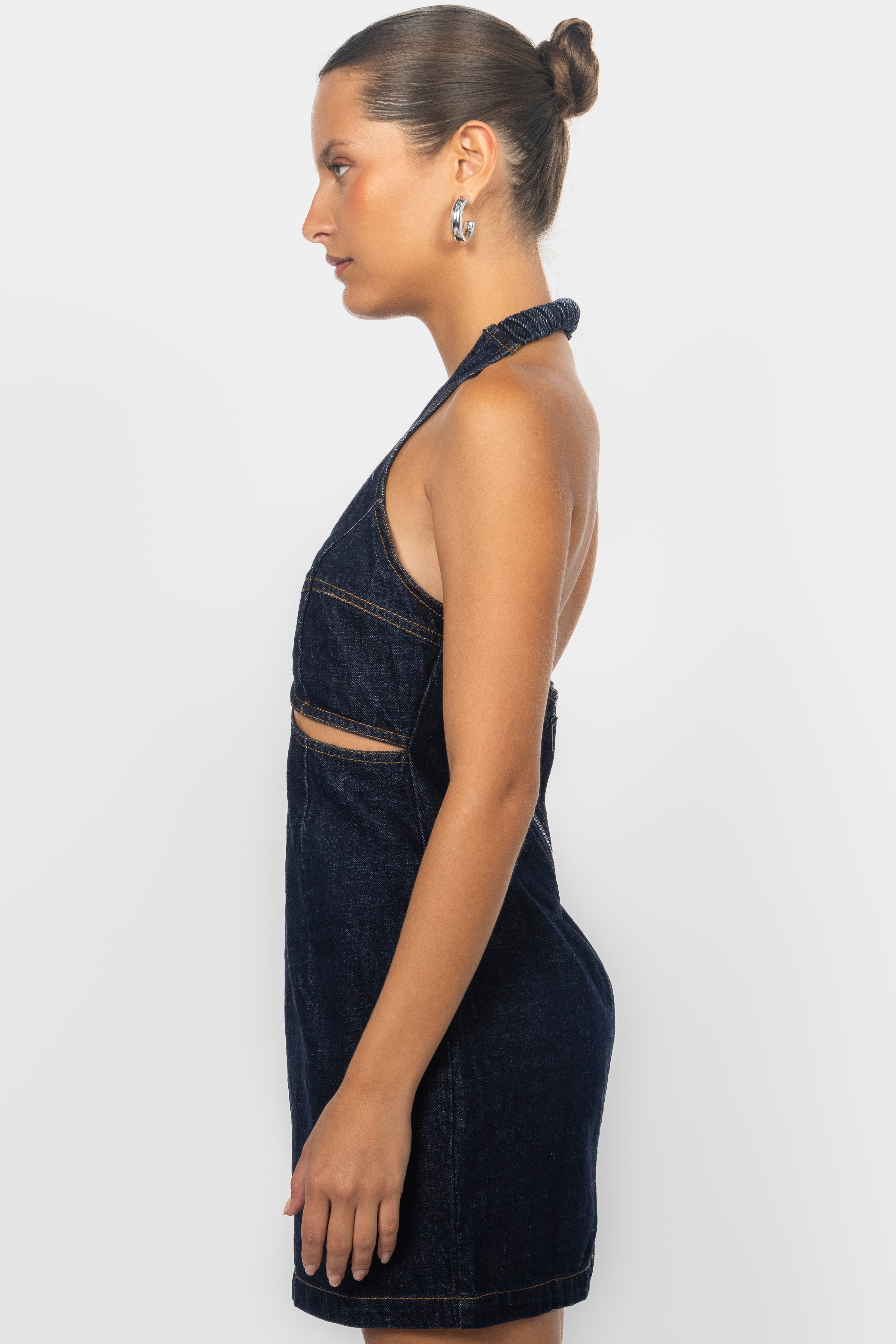 AMARA DENIM DRESS