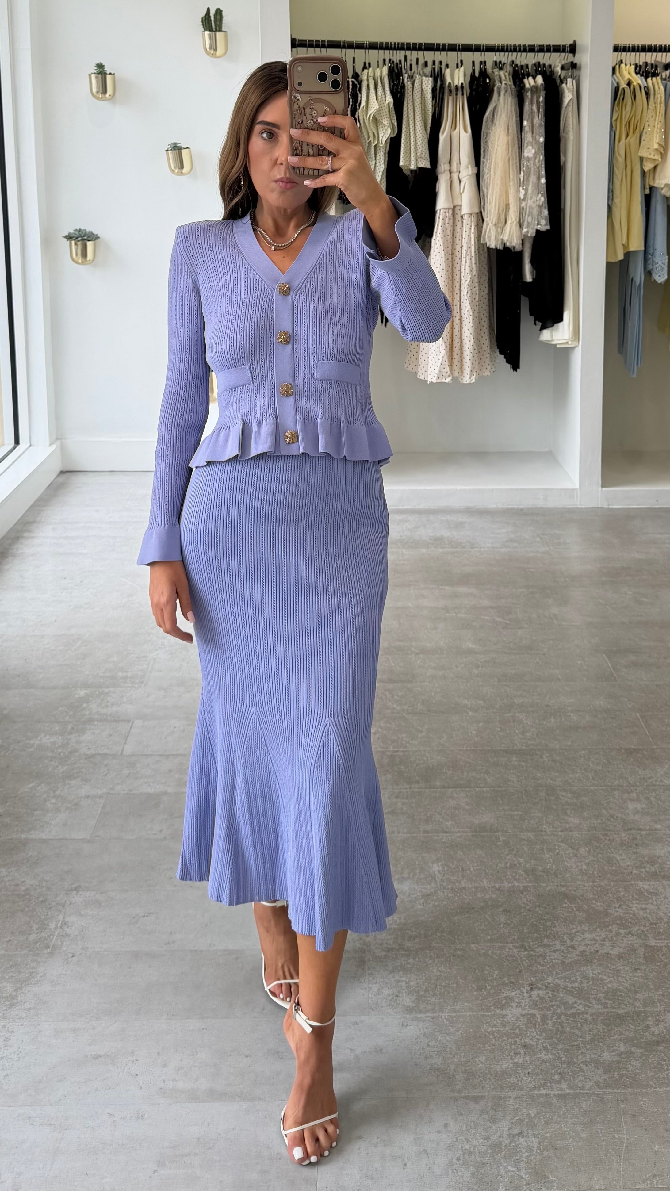 LAVENDER KRYSTAL SET