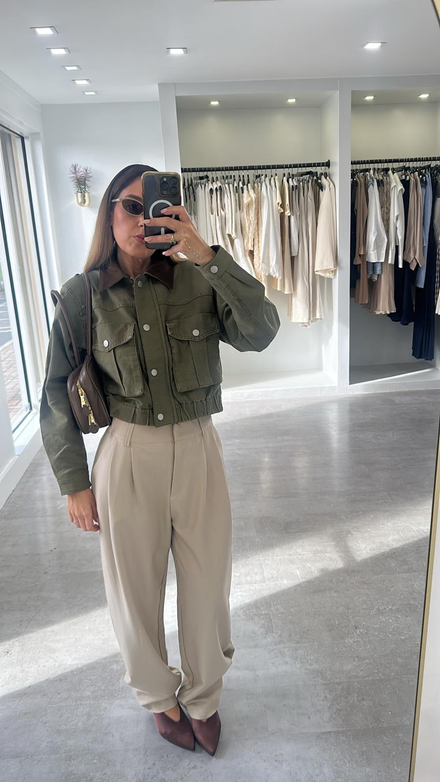 TAUPE TROUSER BARREL