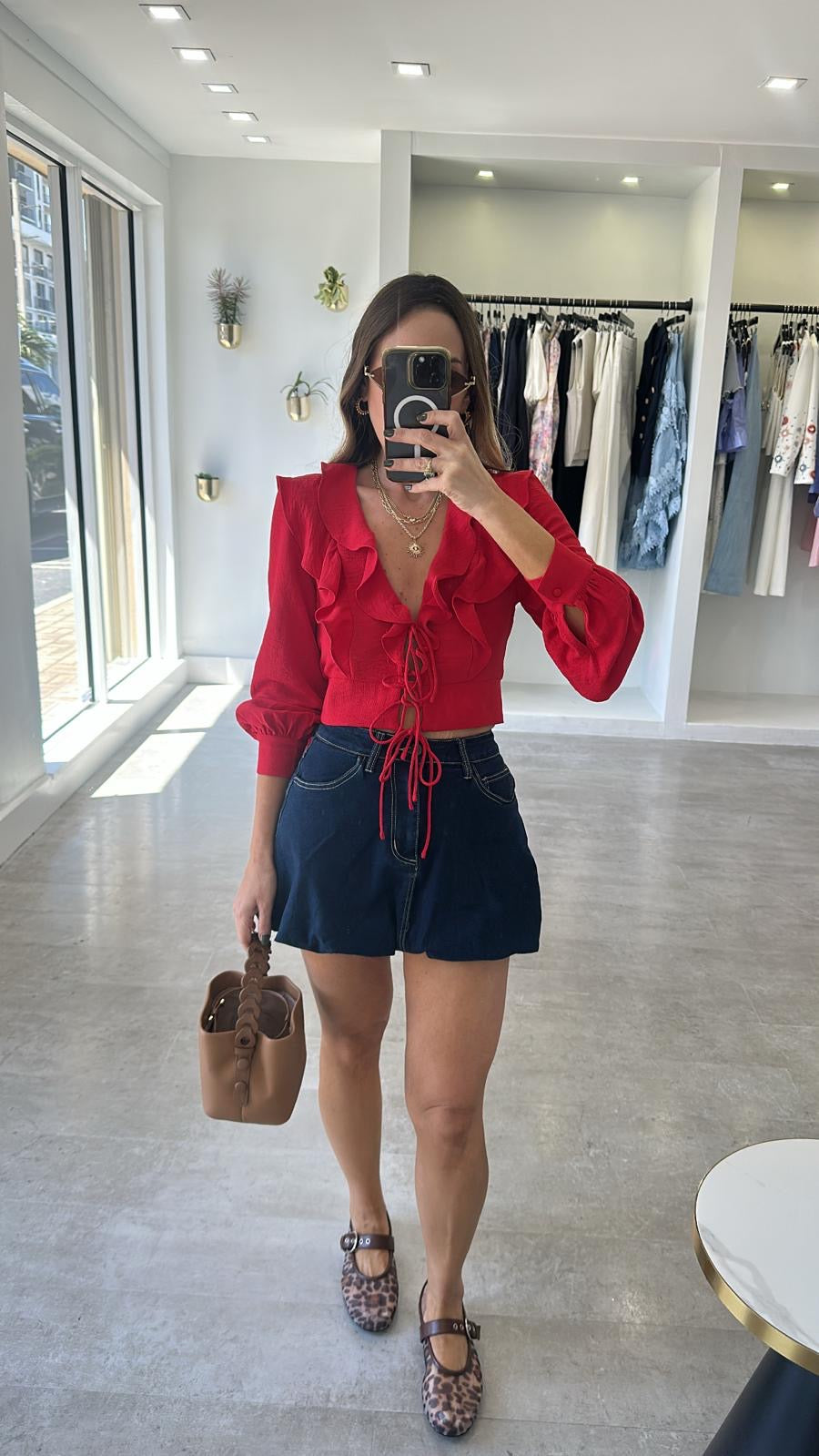 INDIGO BUBBLE SHORTS