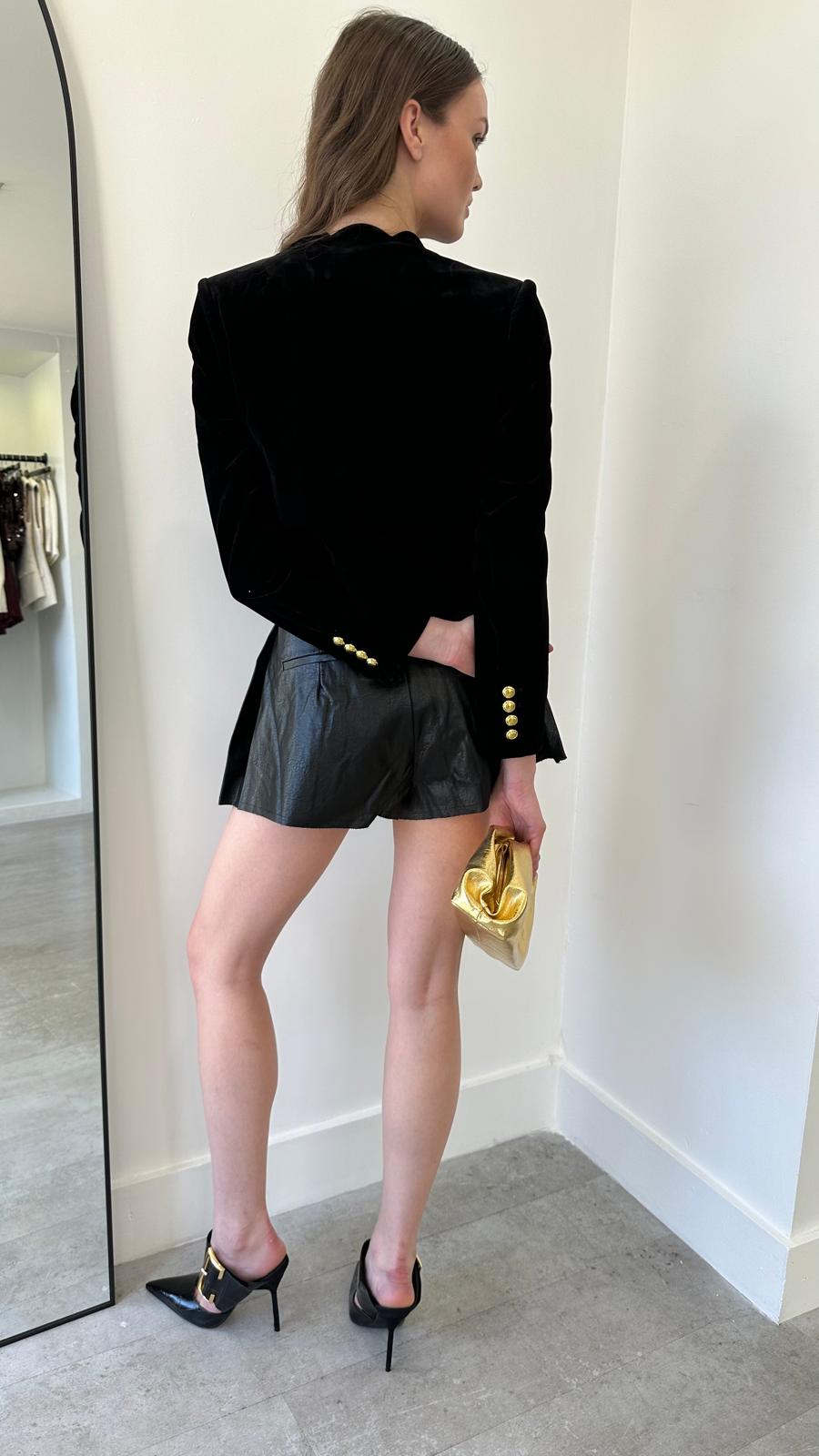 THE NOIR LUXE SHORTS