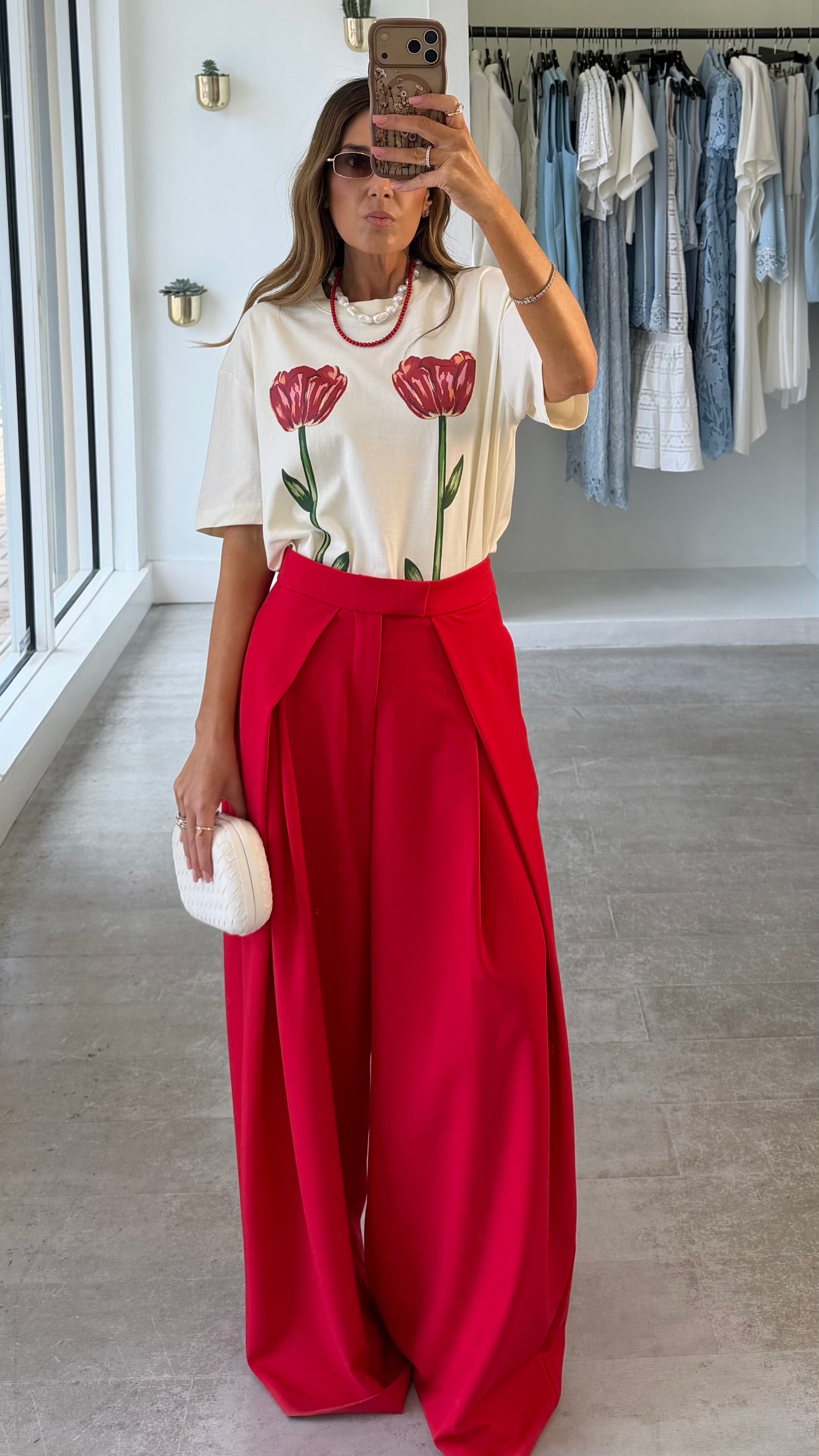 ROUGE TAILORED TROUSERS