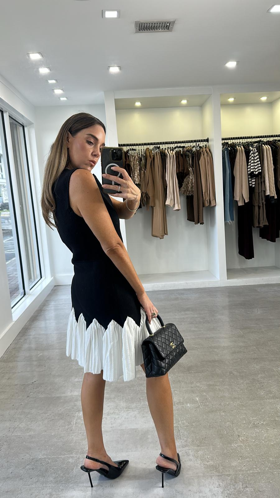 MONET NOIR DRESS