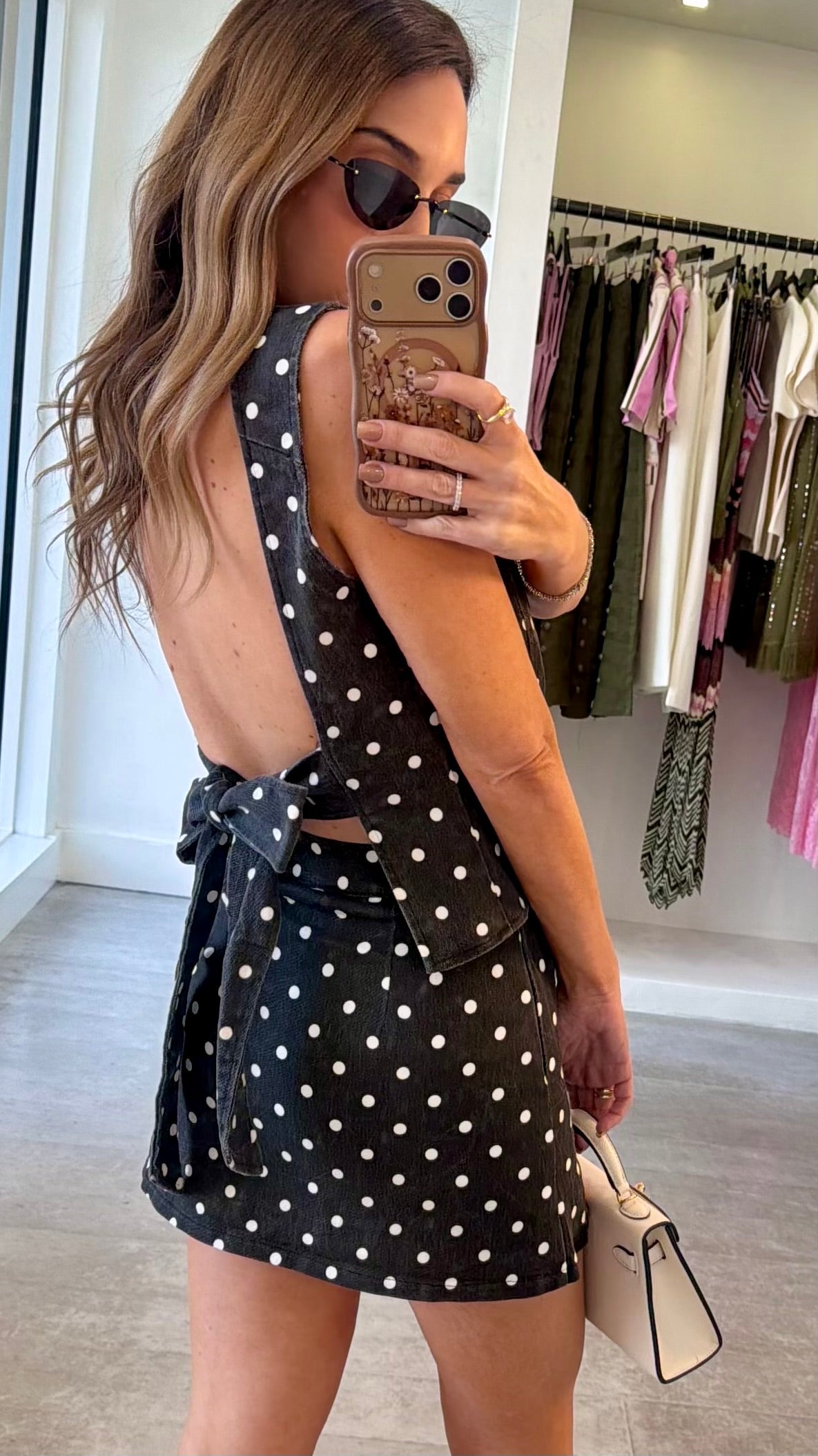 POLKA LUX SKIRT SET