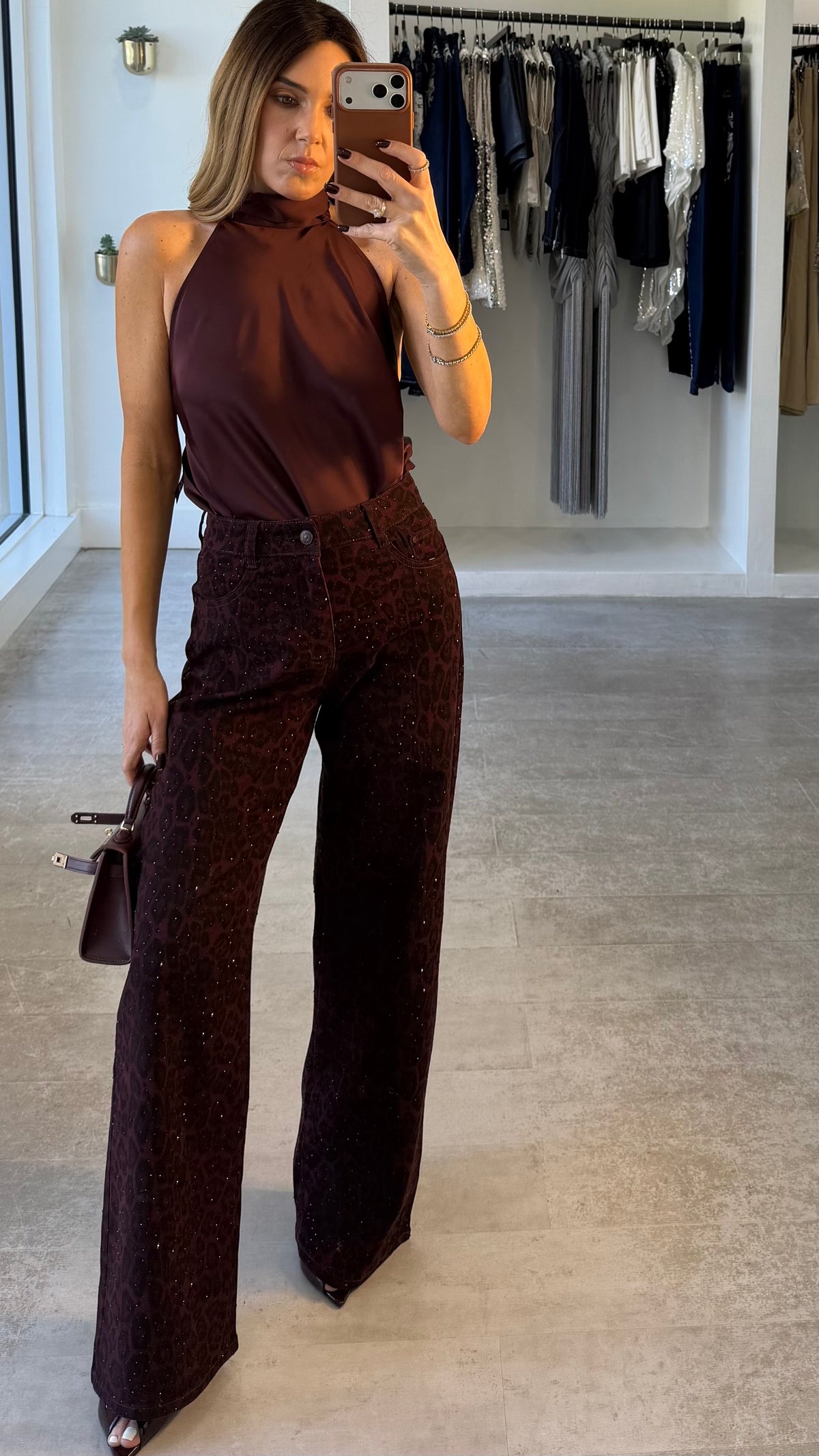 WILD BORDEAUX DENIM