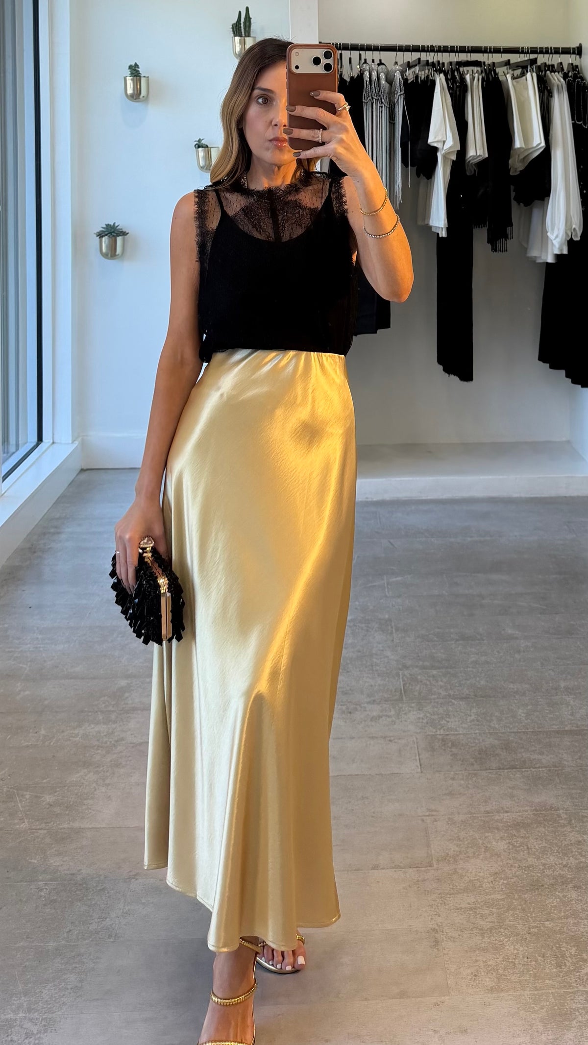 LIQUID GOLD SKIRT