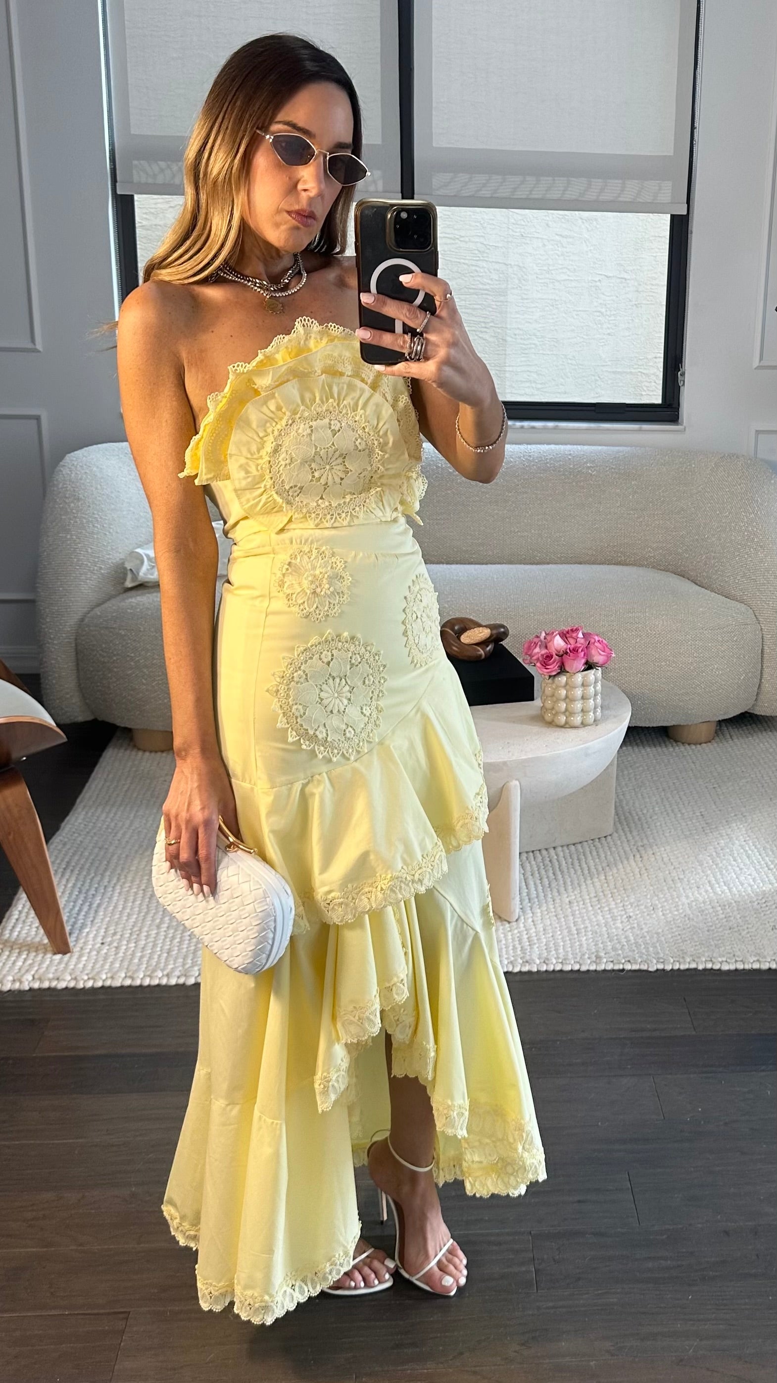 BUTTER LACE SKIRT SET