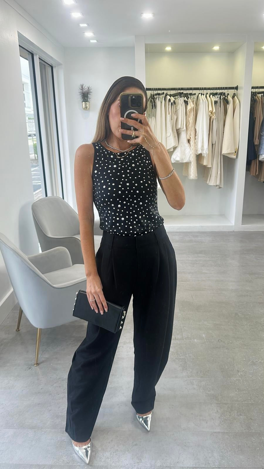 BLACK TROUSER BARRELL