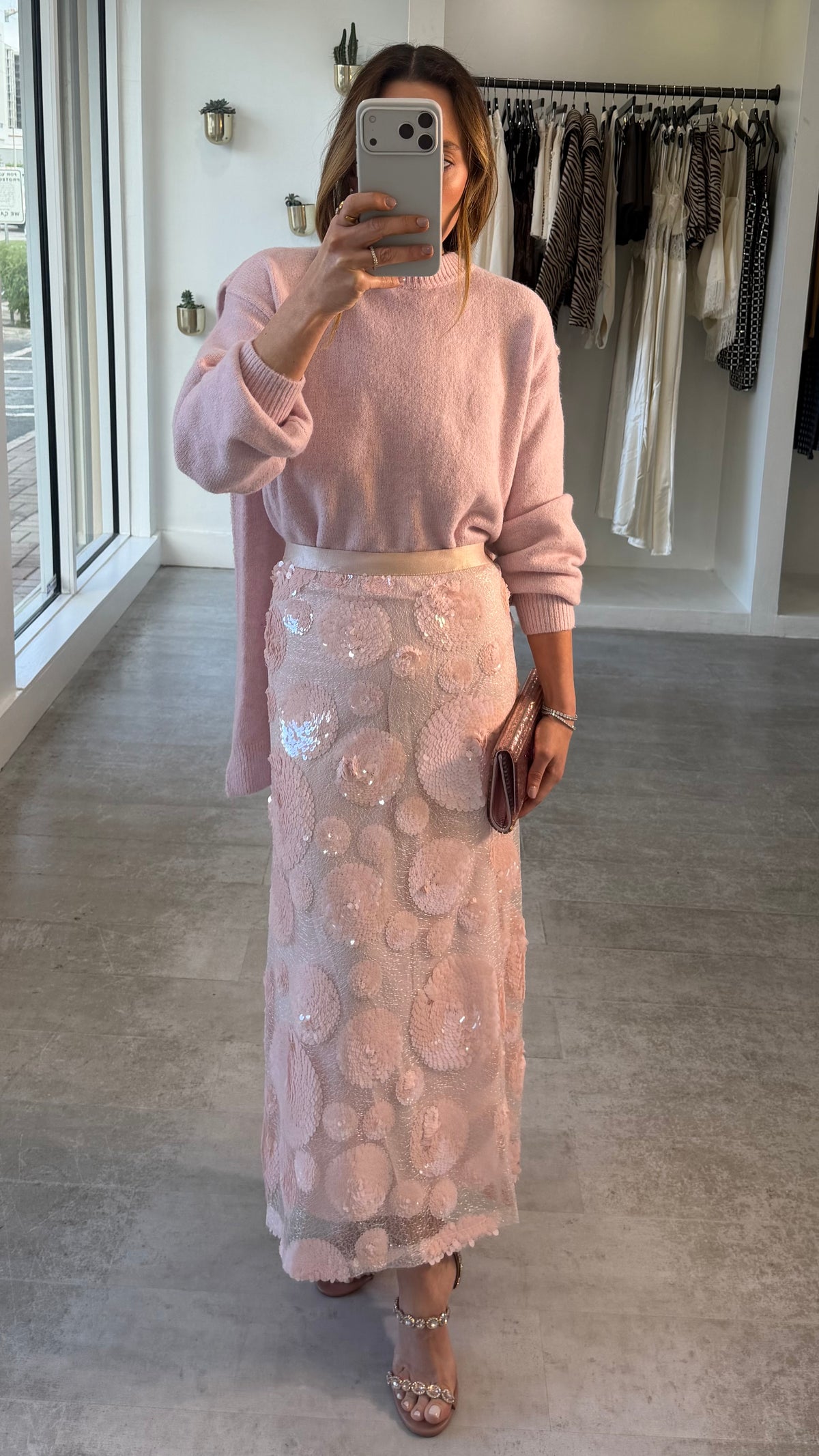 PINK BUBBLE SKIRT