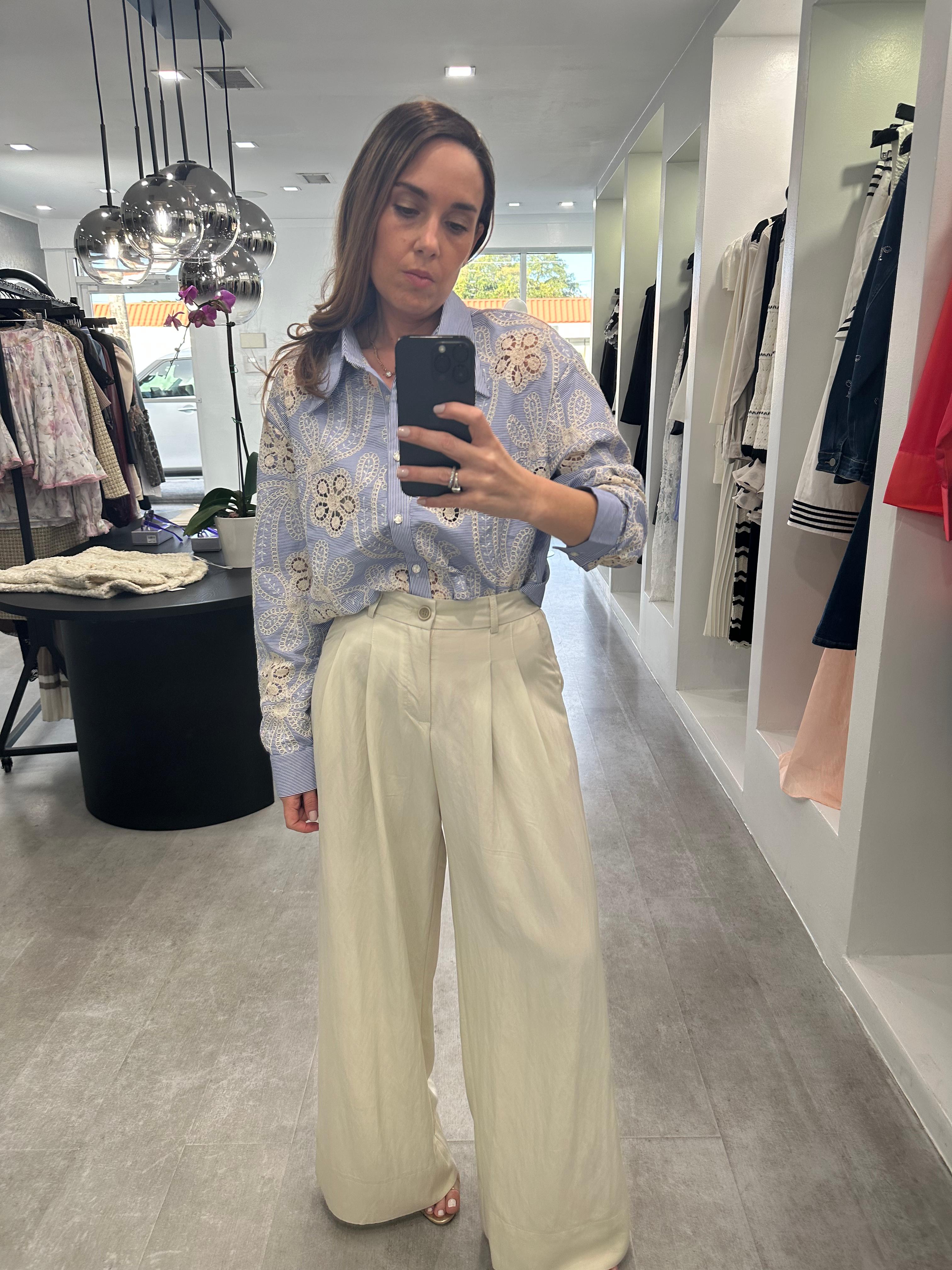 BEIGE SPRING TROUSER