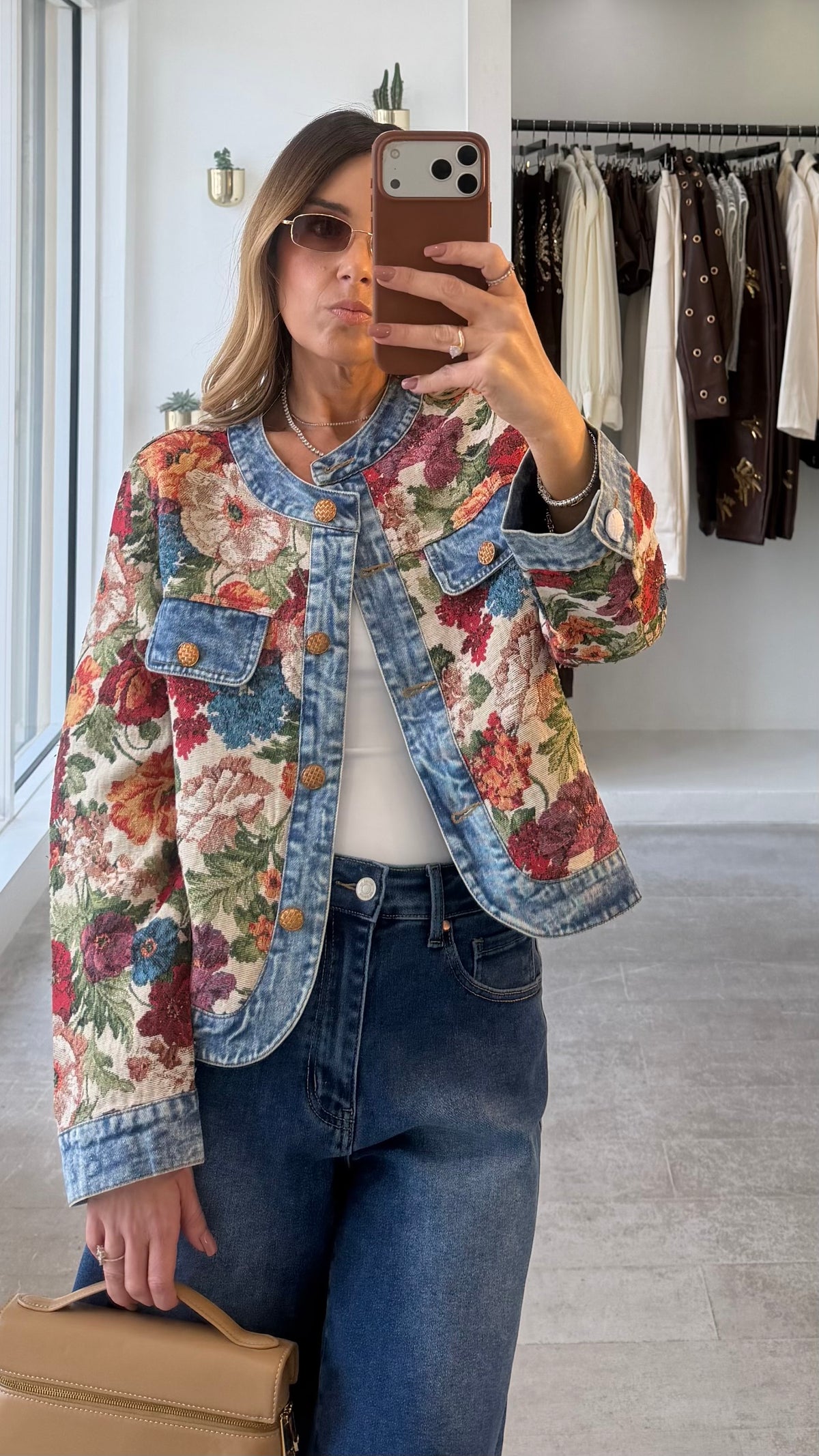 FLORAL TAPESTRY JACKET