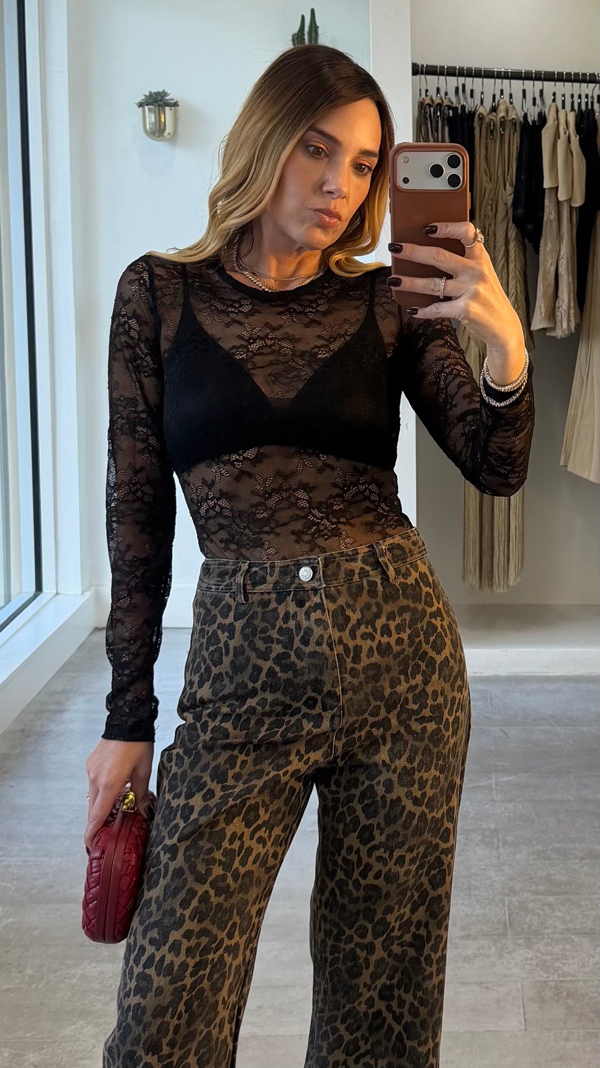 FLORAL SHEER BODY