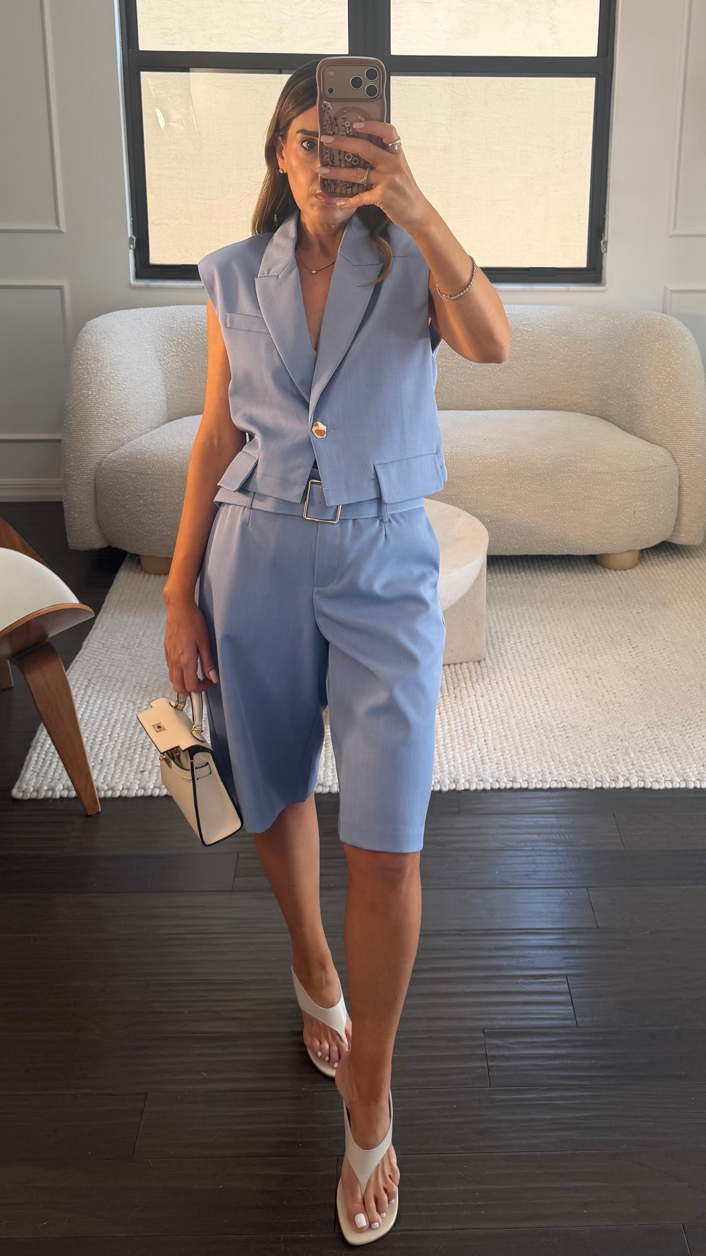 SKY TAILORED VEST SET