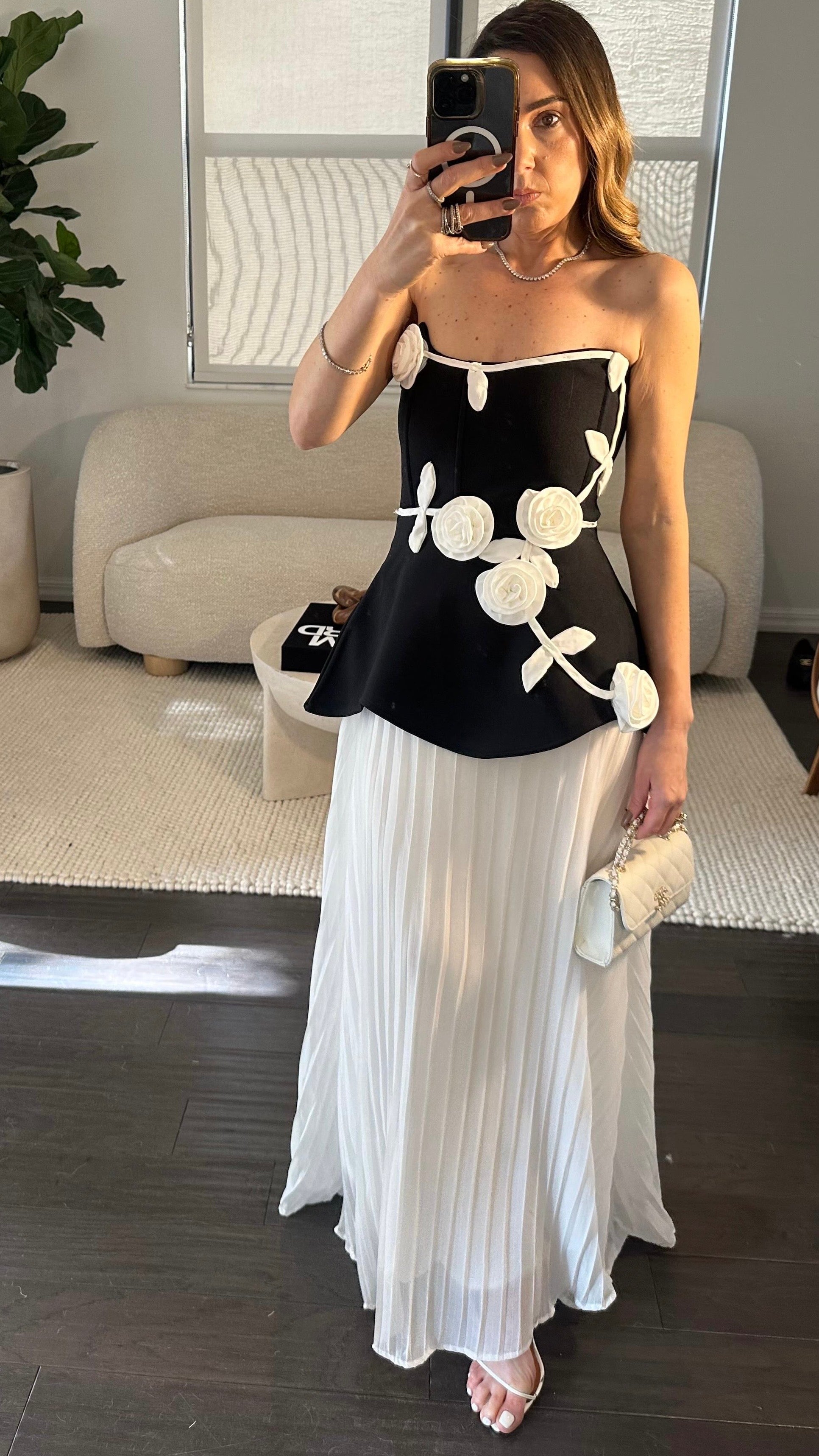 THE CAMELLIA NOIR DRESS