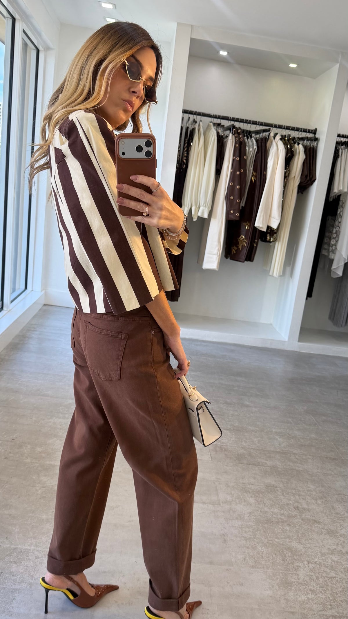 CHOCO BARREL DENIM