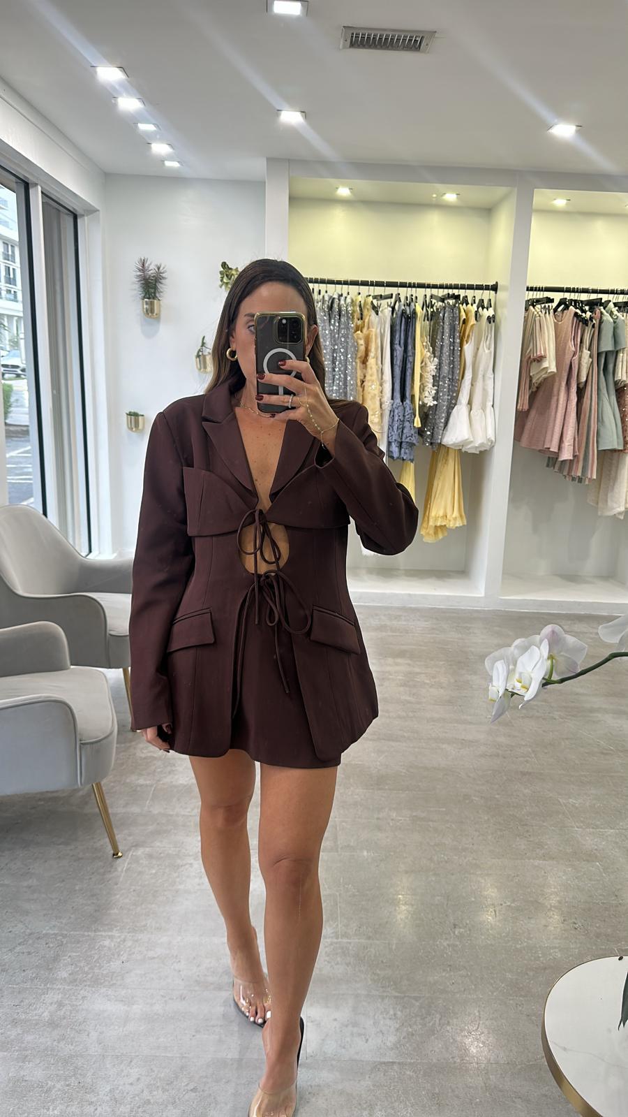 BROWN VERONA SET