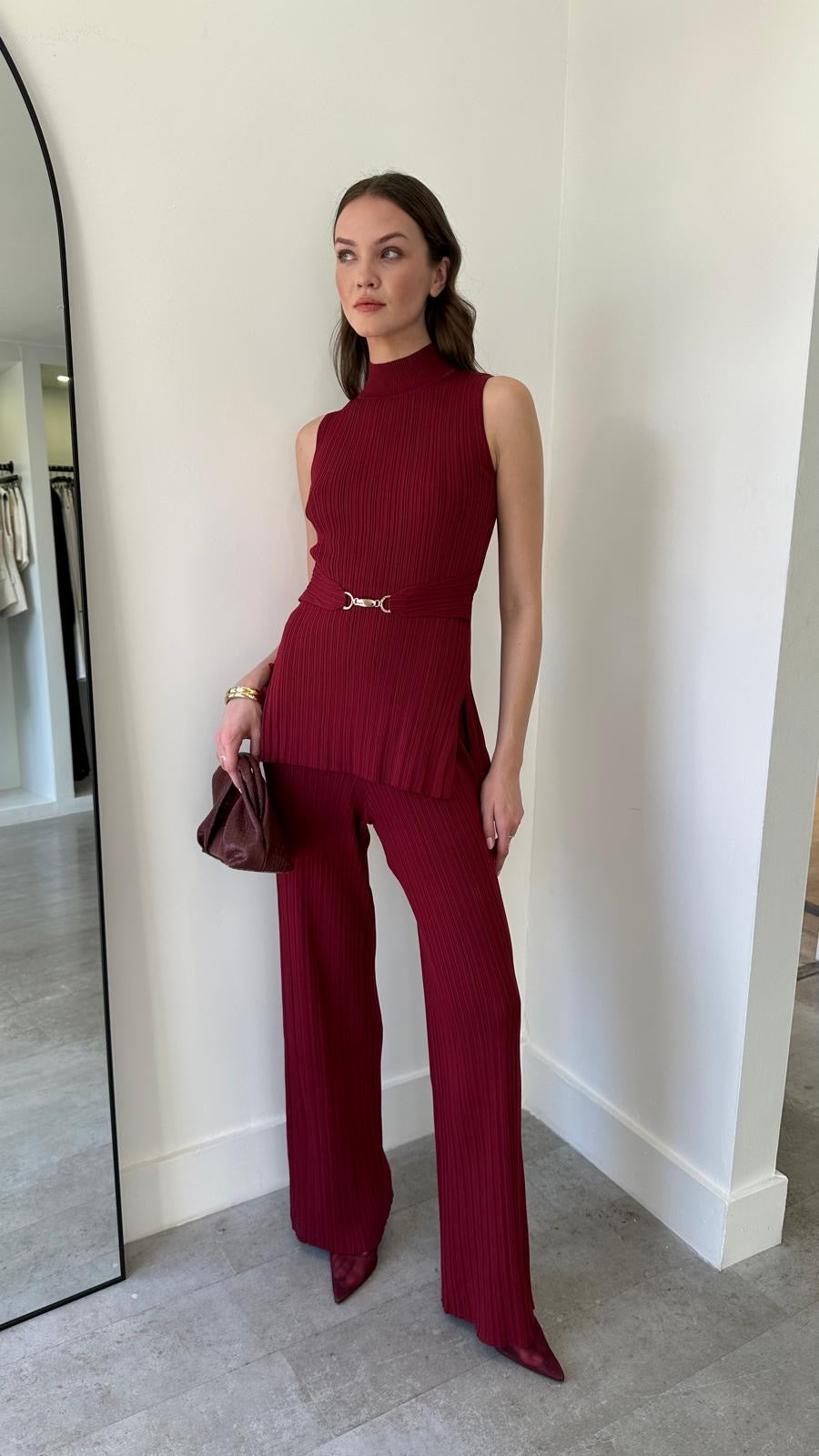 BURGY KNIT SET