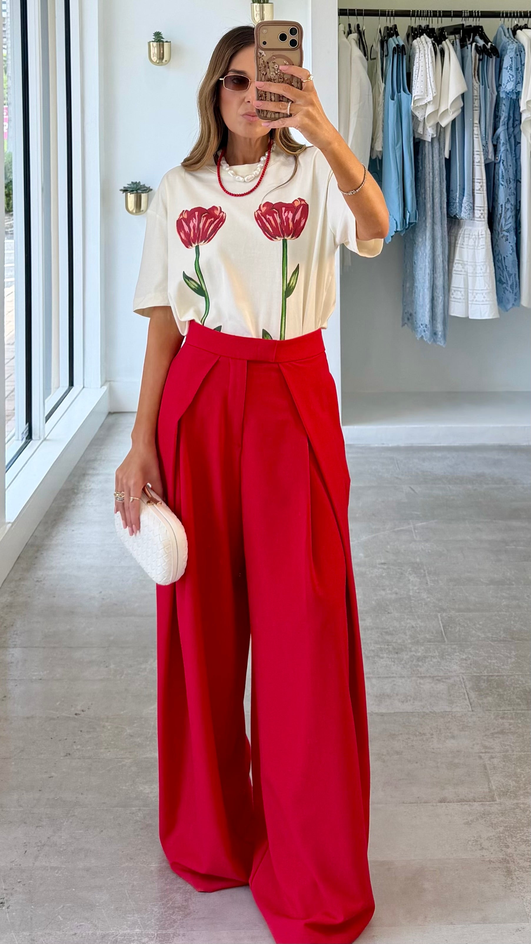 ROUGE TAILORED TROUSERS
