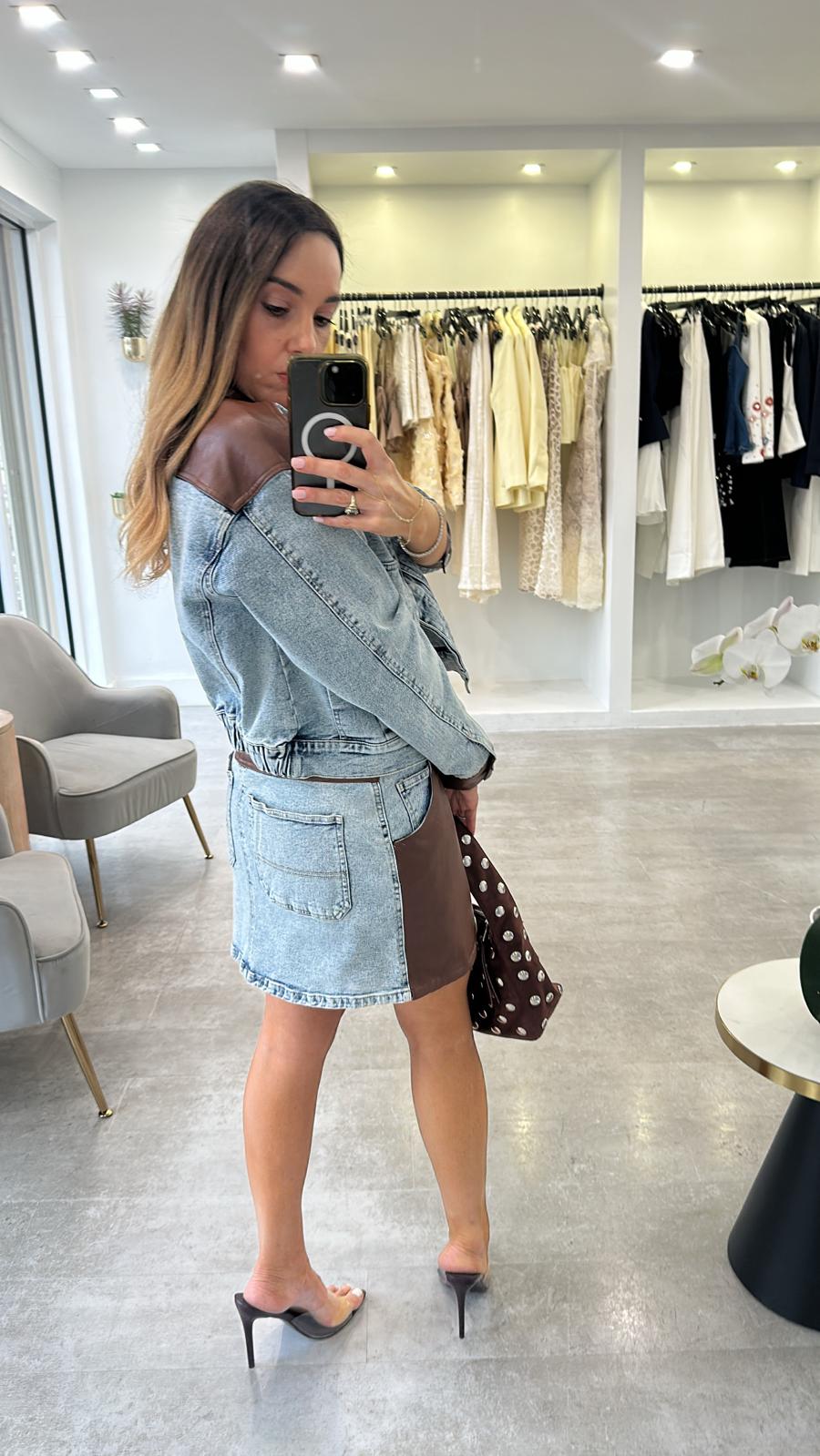 MOCHA DENIM DUO
