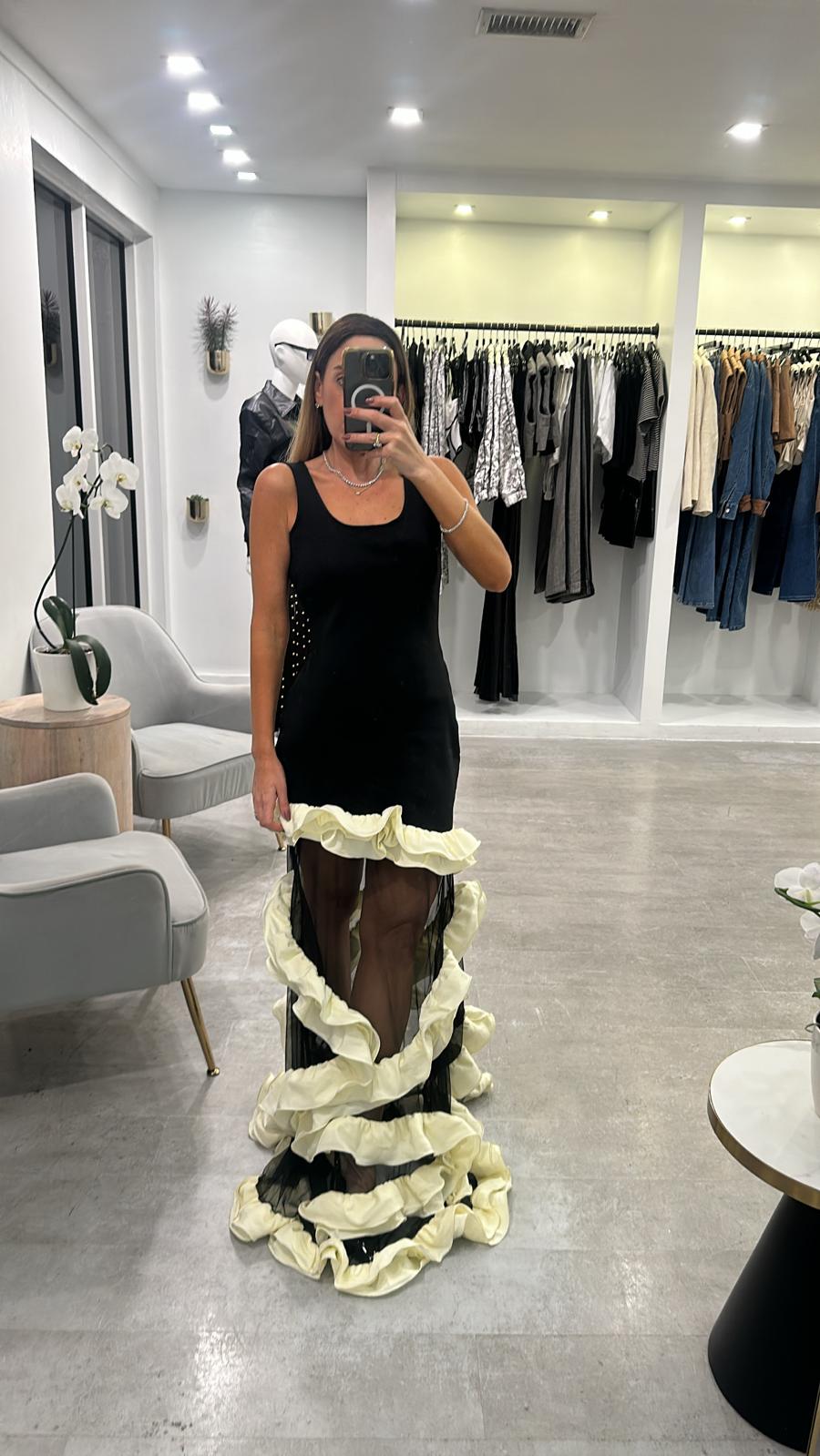 BLACK ILUSSION GOWN