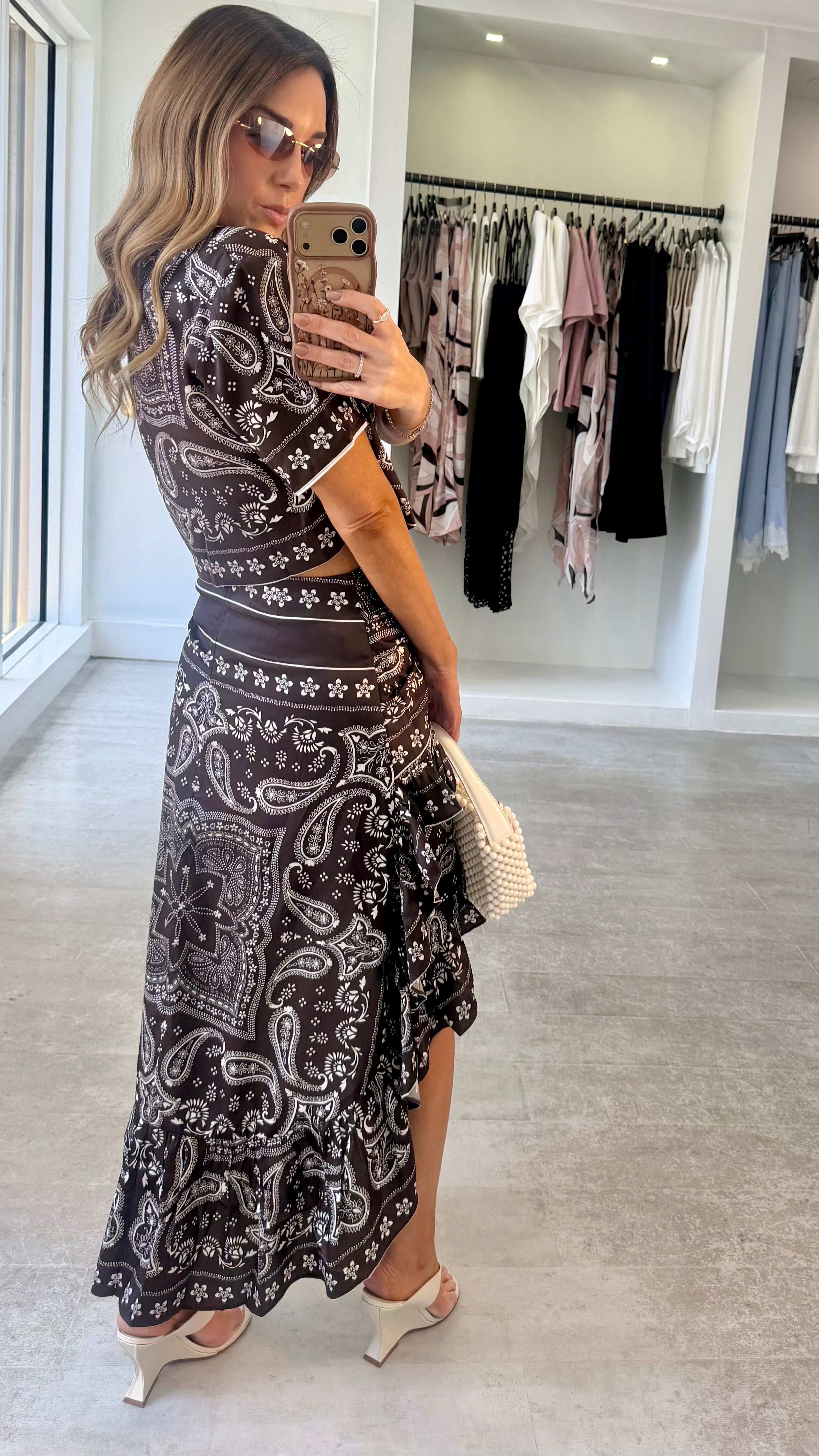 BANDANA SCARF SKIRT