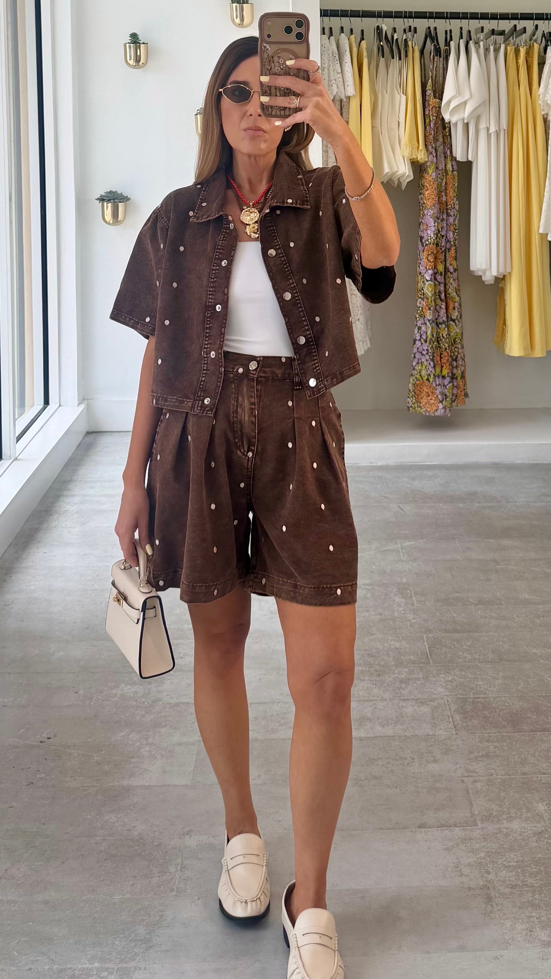 EXPRESSO POLKA SHORT SET