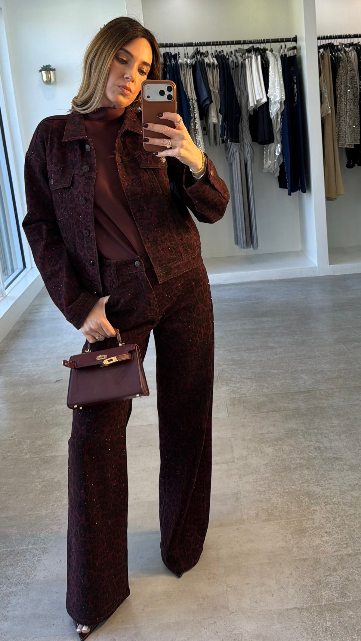 WILD BORDEAUX JACKET