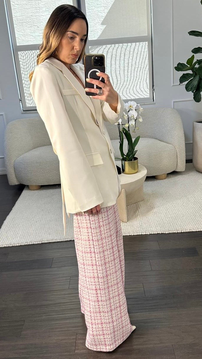 IVORY BOW BLAZER
