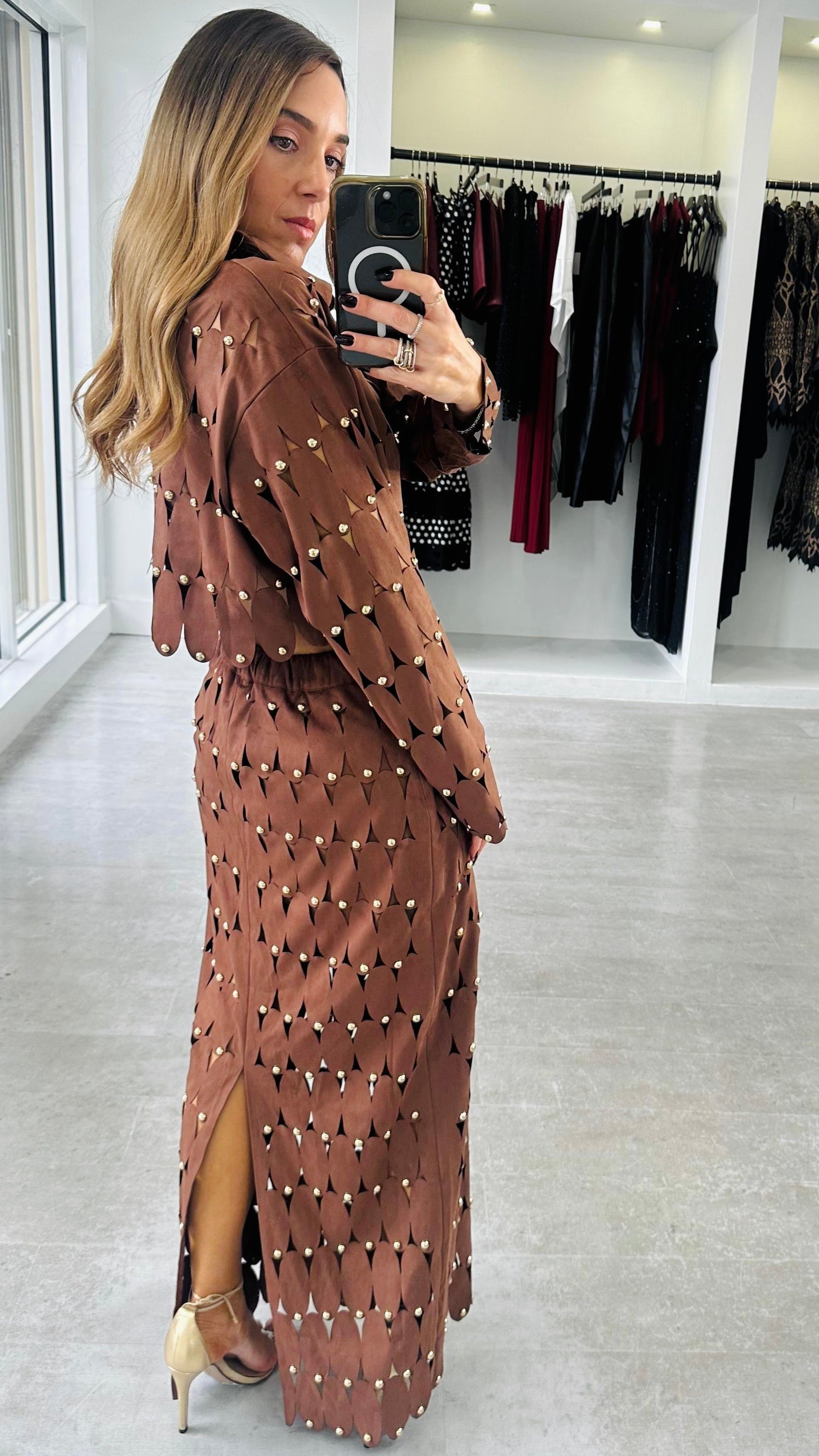 THE COCOA PEARL SKIRT SET