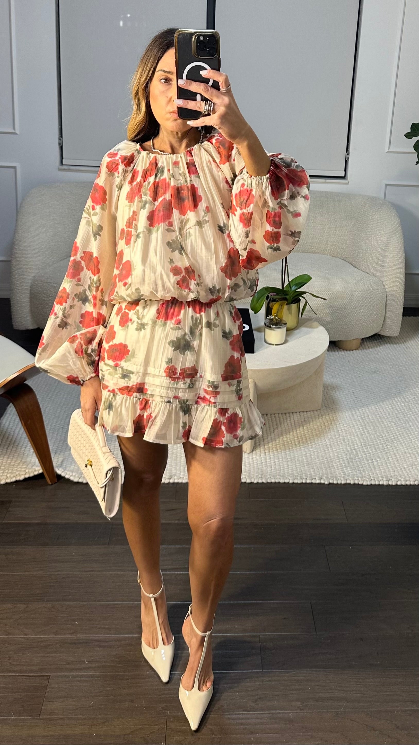 ROSEWATER BLOOM SKIRT SET