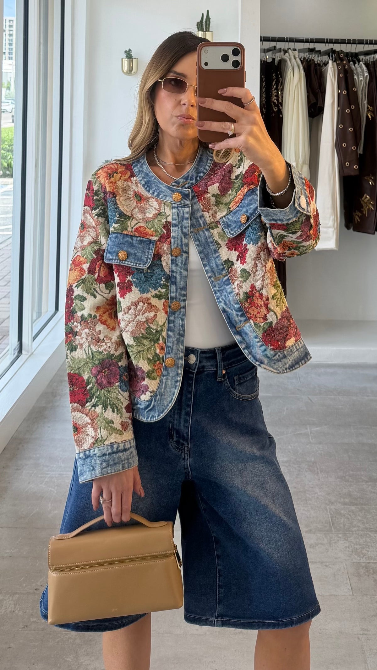 FLORAL TAPESTRY JACKET