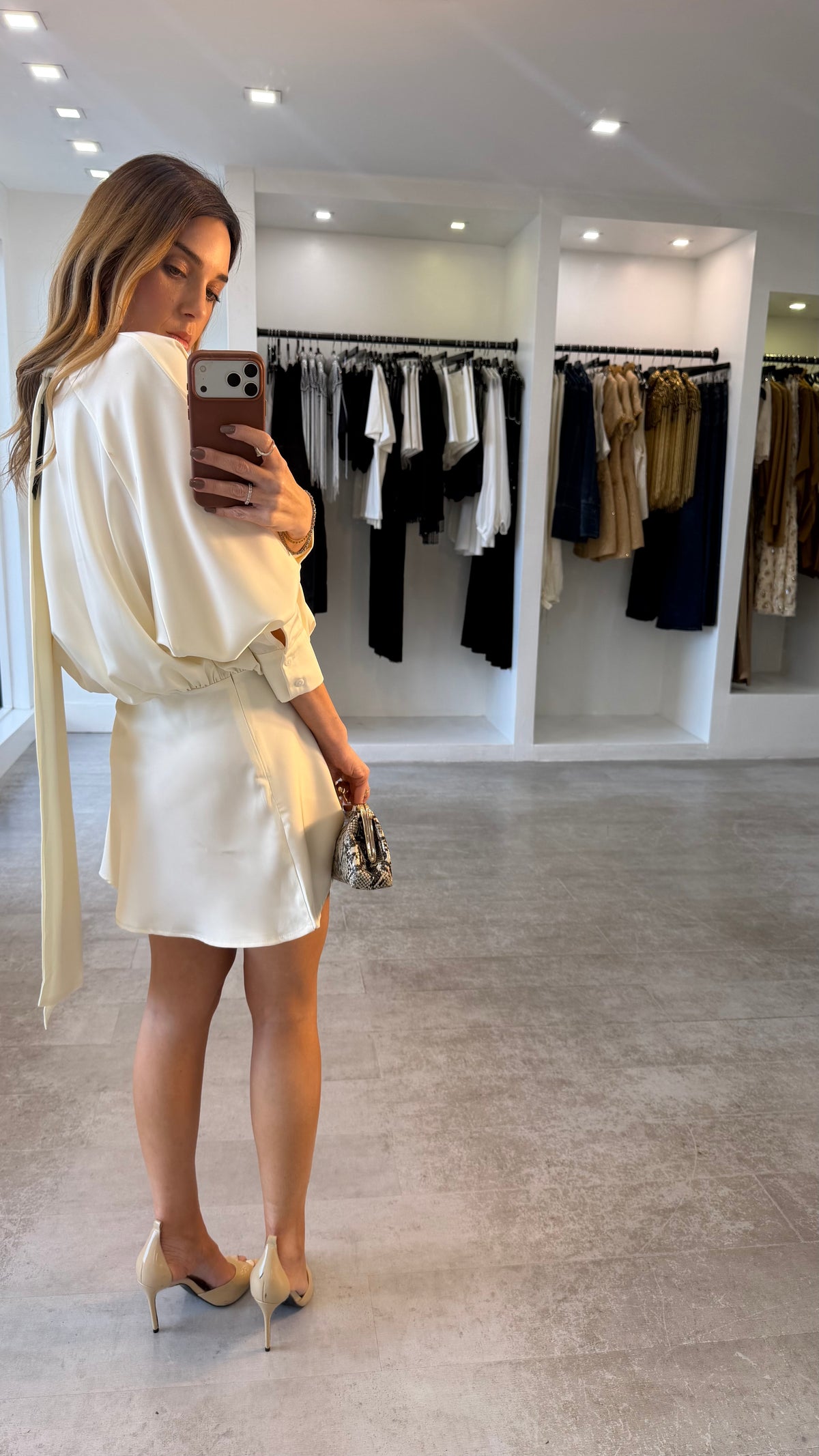 IVORY GLAM DRESS