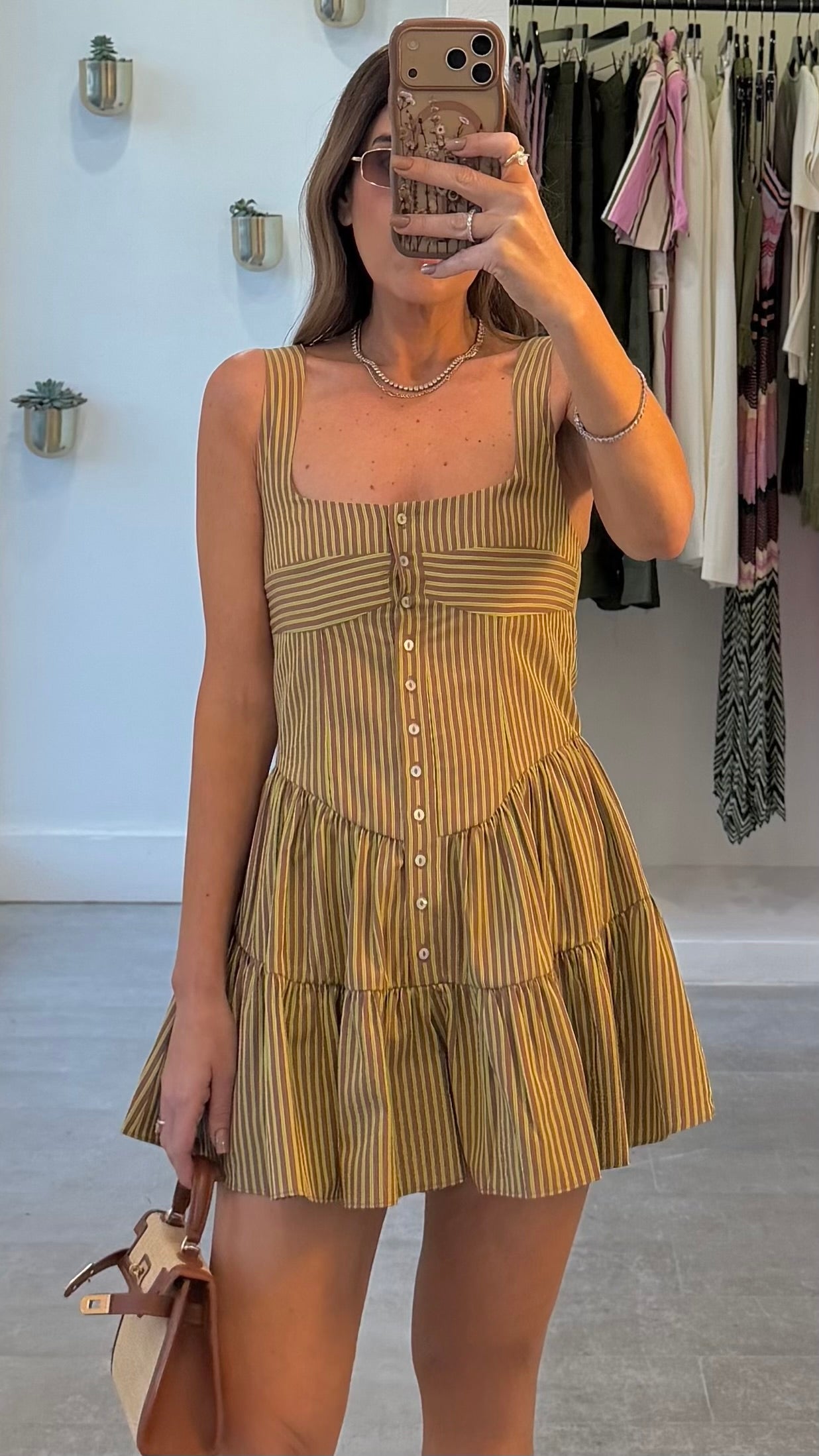 BROWN LIME ROMPER