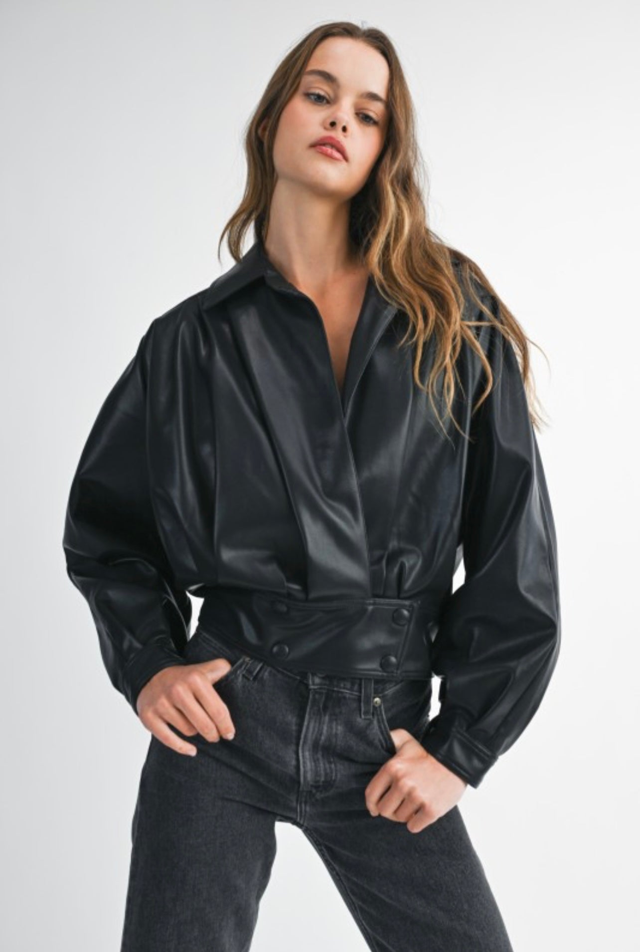 Black jacket vegan