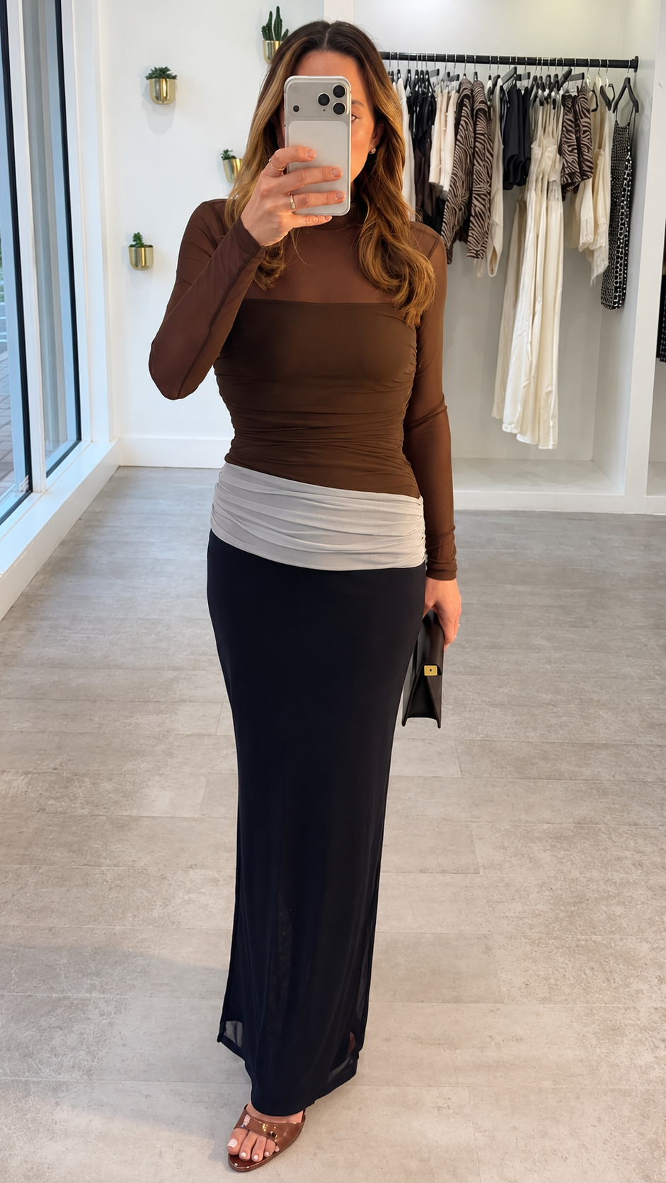 COCOA NOIR DRESS