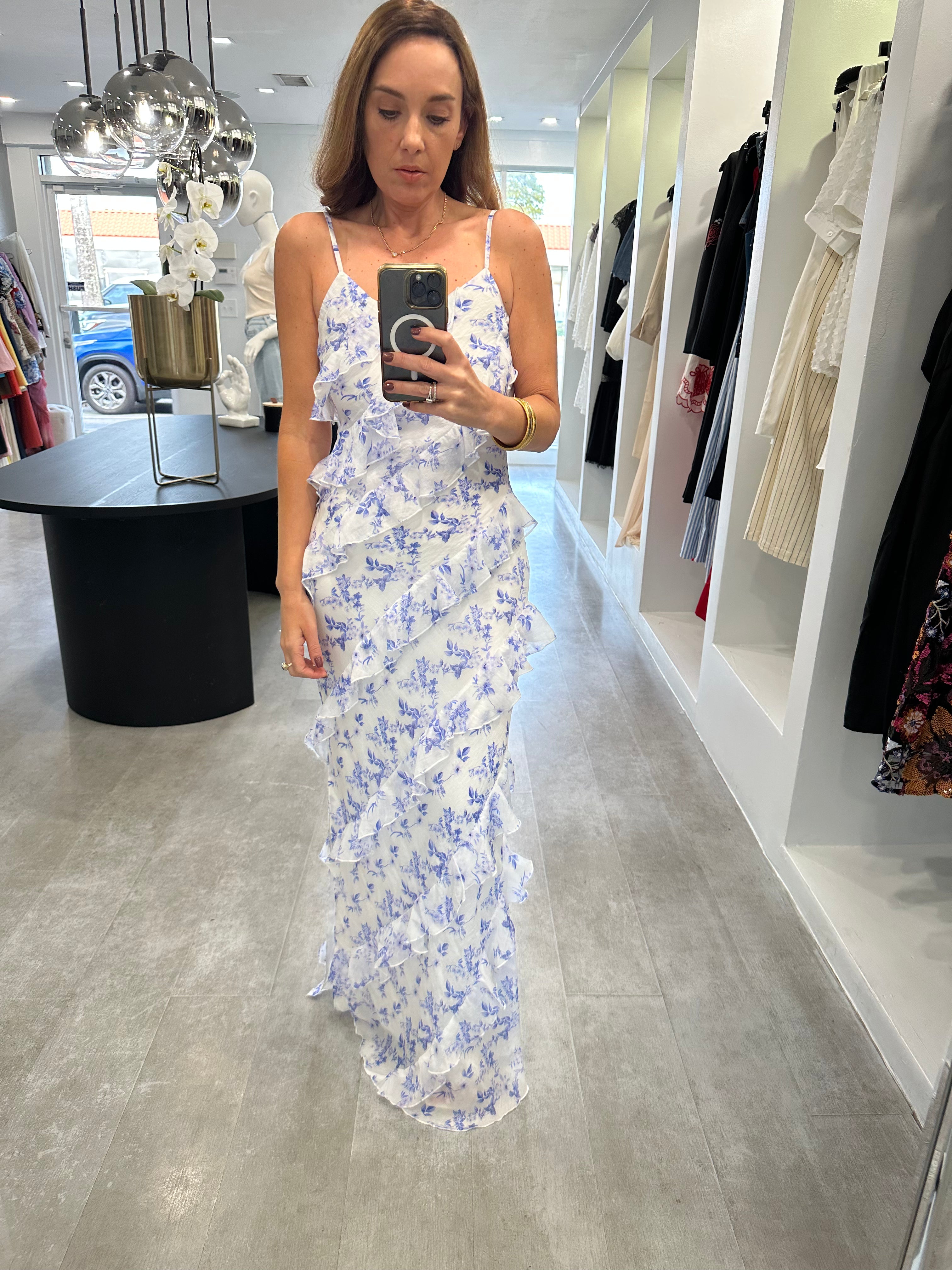 SERENA FLORAL DRESS