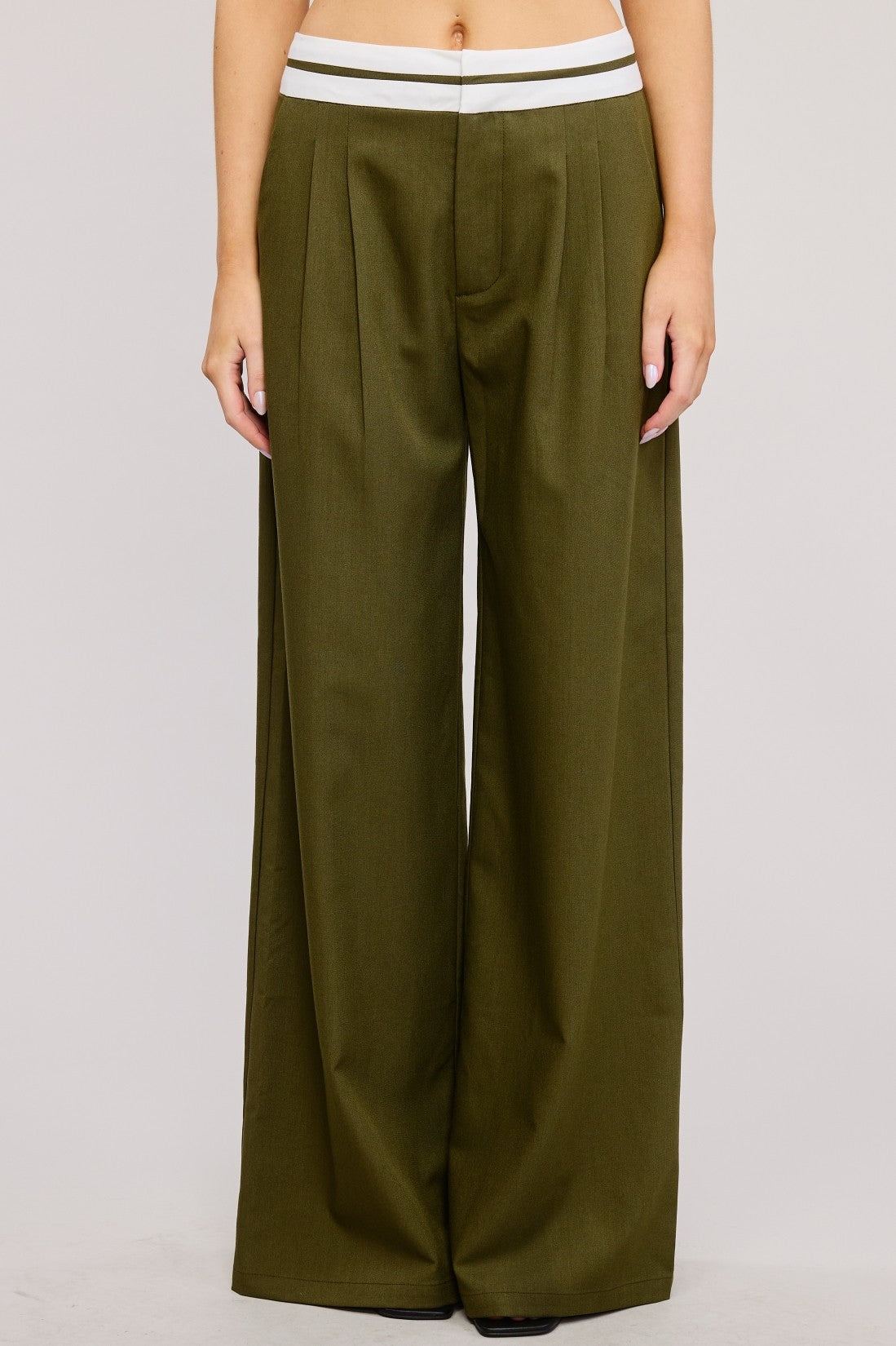 MARISA OLIVE TROUSER